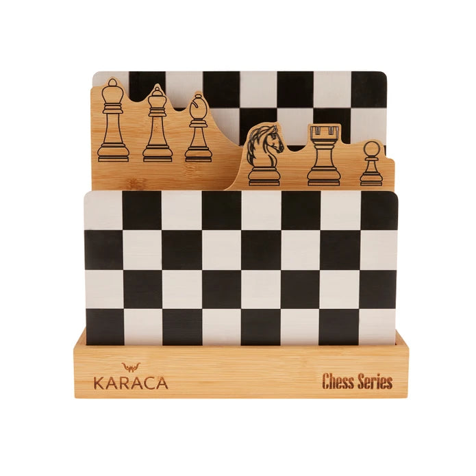 Karaca Chess Cutting Board 153.03.06.7139 - Cutting Boards - ebarza Furniture UAE | Shop Modern Furniture in Abu Dhabi & Dubai - مفروشات ايبازرا في الامارات | تسوق اثاث عصري وديكورات مميزة في دبي وابوظبي