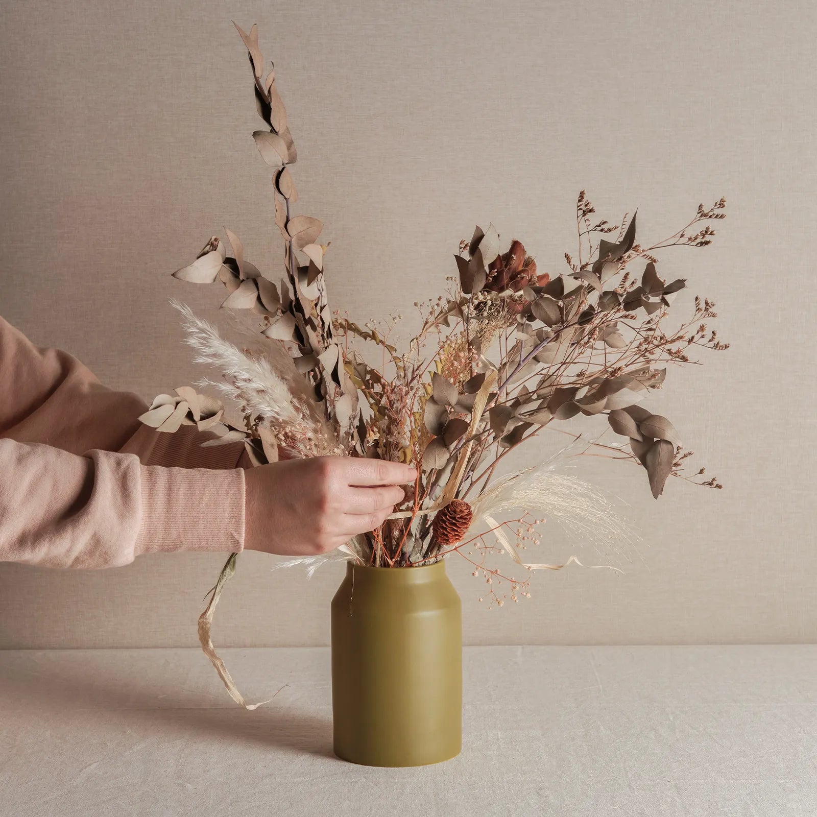 Karaca Cooklife Jar Stoneware Olive 800 Ml 153.03.06.2313 - Spice Sets - ebarza Furniture UAE | Shop Modern Furniture in Abu Dhabi & Dubai - مفروشات ايبازرا في الامارات | تسوق اثاث عصري وديكورات مميزة في دبي وابوظبي