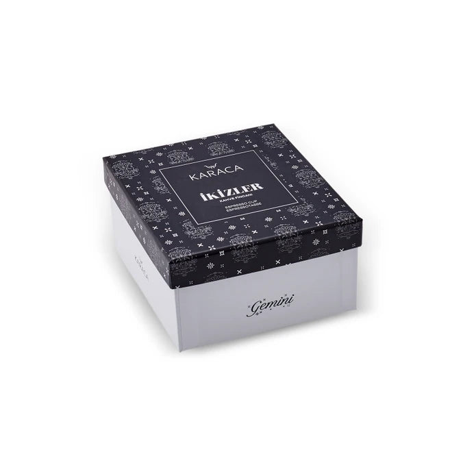 Karaca Gemini Coffee Cup 90 ml 153.03.06.6902 - Coffee Sets - ebarza Furniture UAE | Shop Modern Furniture in Abu Dhabi & Dubai - مفروشات ايبازرا في الامارات | تسوق اثاث عصري وديكورات مميزة في دبي وابوظبي