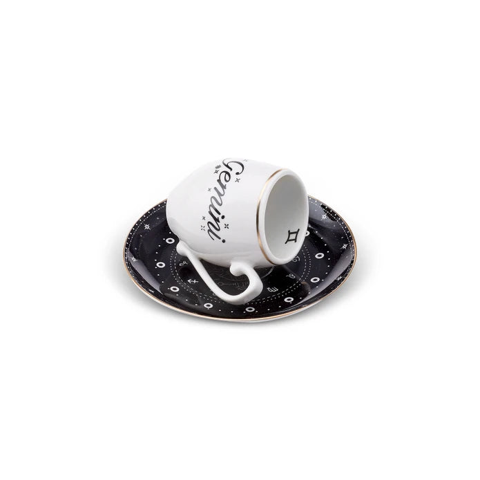 Karaca Gemini Coffee Cup 90 ml 153.03.06.6902 - Coffee Sets - ebarza Furniture UAE | Shop Modern Furniture in Abu Dhabi & Dubai - مفروشات ايبازرا في الامارات | تسوق اثاث عصري وديكورات مميزة في دبي وابوظبي