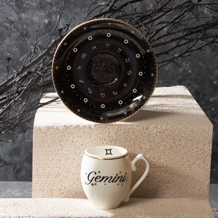 Karaca Gemini Coffee Cup 90 ml 153.03.06.6902 - Coffee Sets - ebarza Furniture UAE | Shop Modern Furniture in Abu Dhabi & Dubai - مفروشات ايبازرا في الامارات | تسوق اثاث عصري وديكورات مميزة في دبي وابوظبي