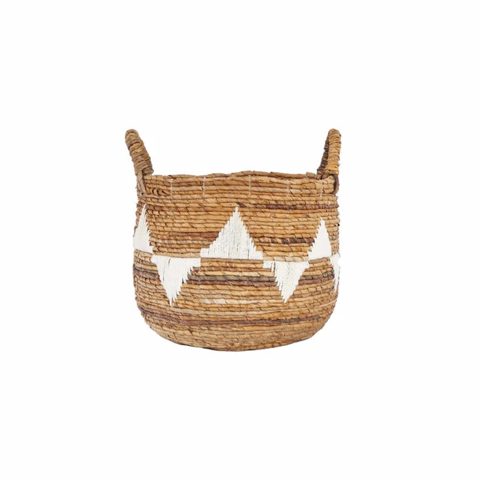 Karaca Home Bali Tria Basket 40 Cm 300.21.02.0123 - Baskets - ebarza Furniture UAE | Shop Modern Furniture in Abu Dhabi & Dubai - مفروشات ايبازرا في الامارات | تسوق اثاث عصري وديكورات مميزة في دبي وابوظبي