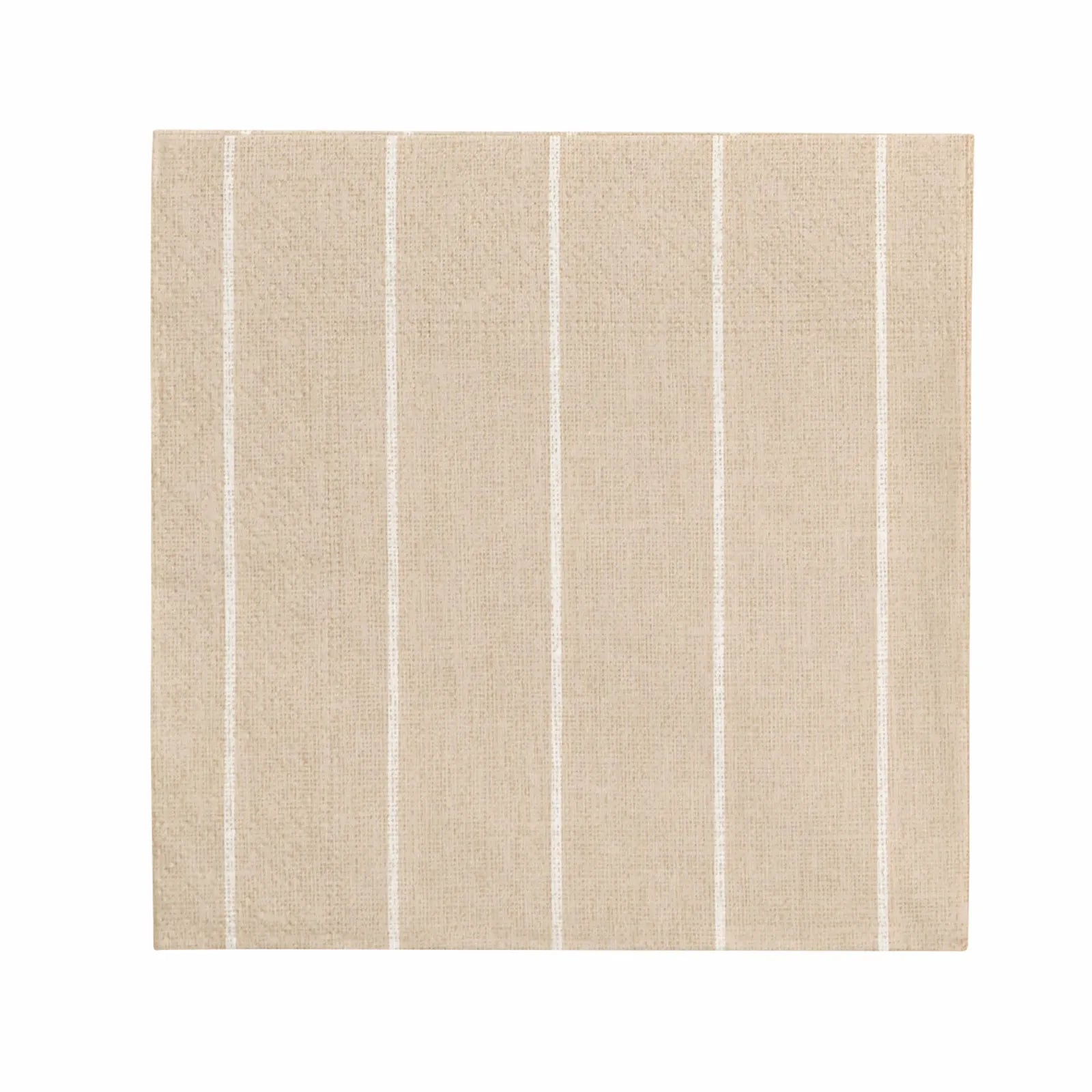 Karaca Home Cream Striped Paper Napkin 20 pcs 24x24 cm 300.22.02.0719 - Napkins - ebarza Furniture UAE | Shop Modern Furniture in Abu Dhabi & Dubai - مفروشات ايبازرا في الامارات | تسوق اثاث عصري وديكورات مميزة في دبي وابوظبي
