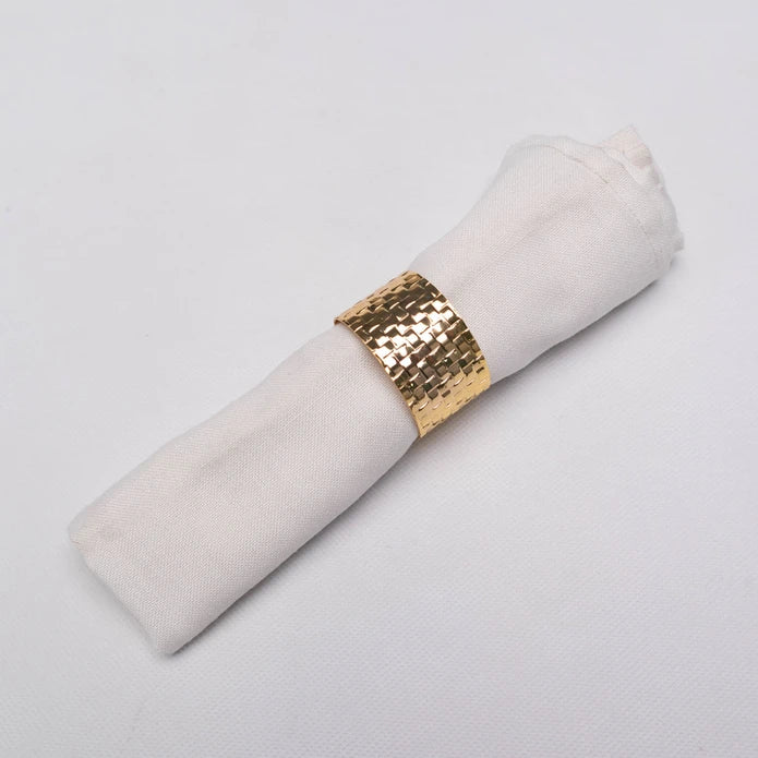 Karaca Home Marcello 2-Pack Gold Napkin Ring 300.22.02.0482 - Napkin Rings - ebarza Furniture UAE | Shop Modern Furniture in Abu Dhabi & Dubai - مفروشات ايبازرا في الامارات | تسوق اثاث عصري وديكورات مميزة في دبي وابوظبي