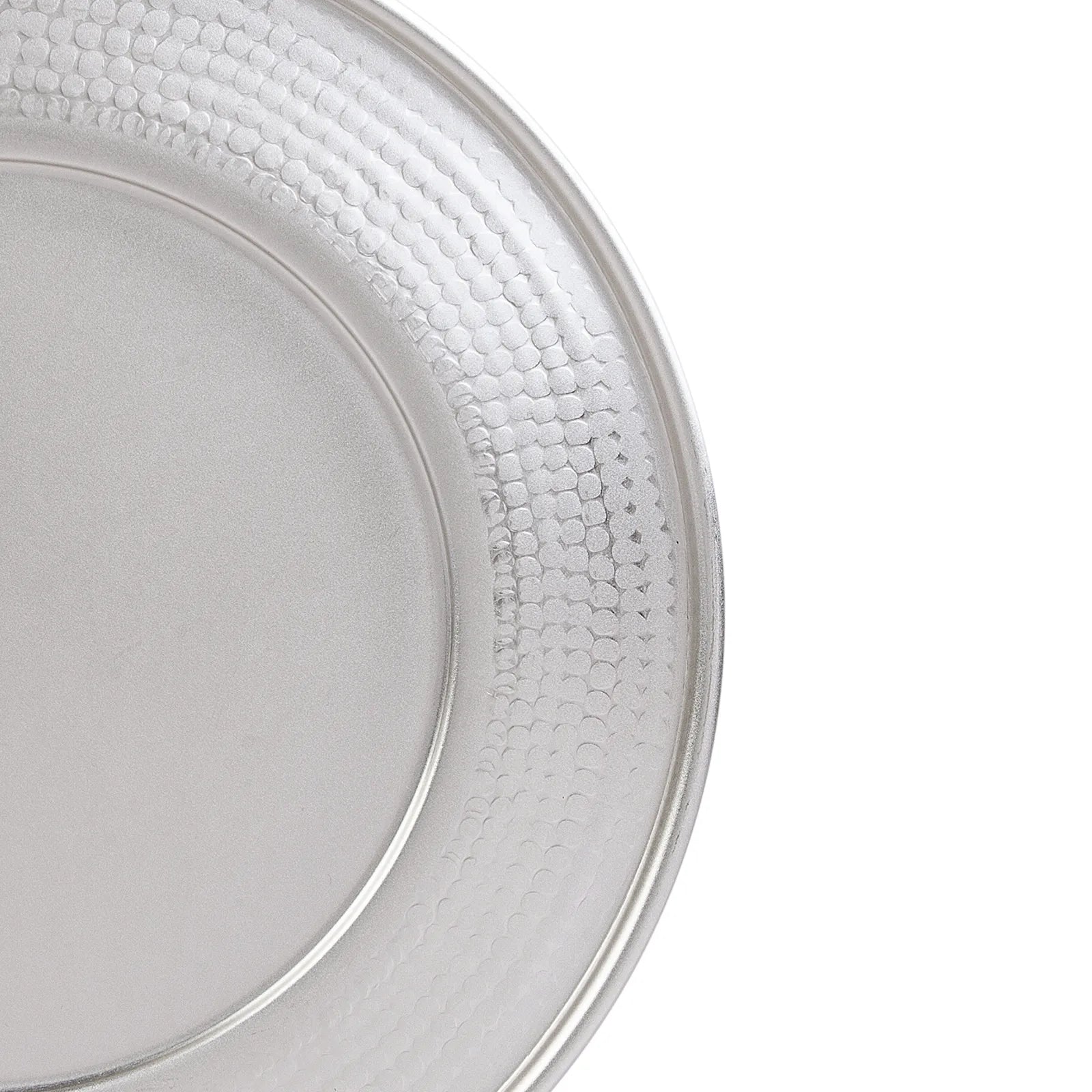 Karaca Home Moroc Supla Silver 33 Cm 300.21.02.019 - Plates - ebarza Furniture UAE | Shop Modern Furniture in Abu Dhabi & Dubai - مفروشات ايبازرا في الامارات | تسوق اثاث عصري وديكورات مميزة في دبي وابوظبي