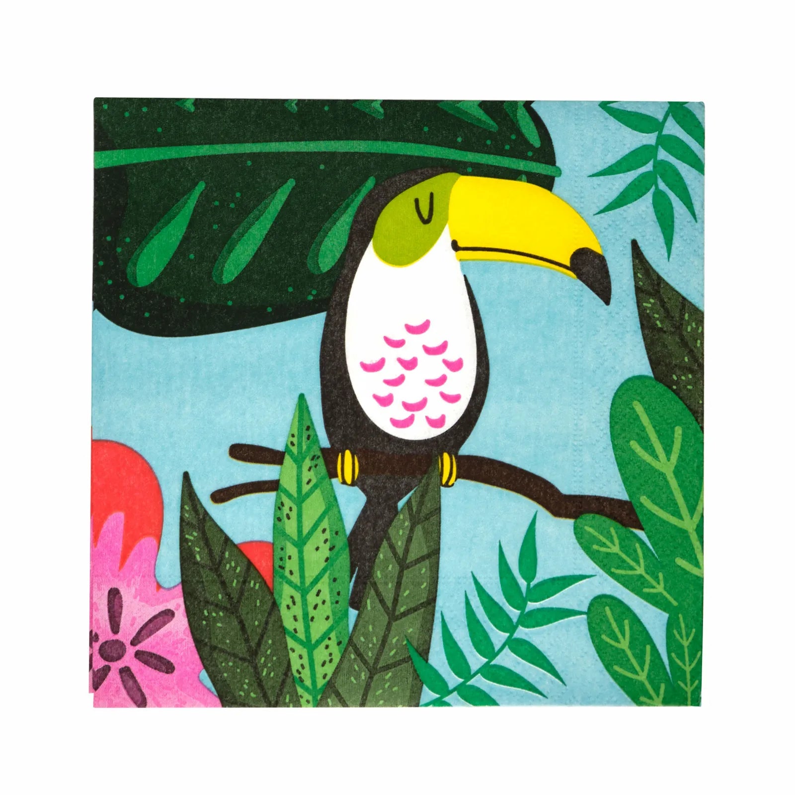 Karaca Home Tukan Paper Napkin 20 pcs 33x33 cm 300.22.02.0705 - Napkins - ebarza Furniture UAE | Shop Modern Furniture in Abu Dhabi & Dubai - مفروشات ايبازرا في الامارات | تسوق اثاث عصري وديكورات مميزة في دبي وابوظبي