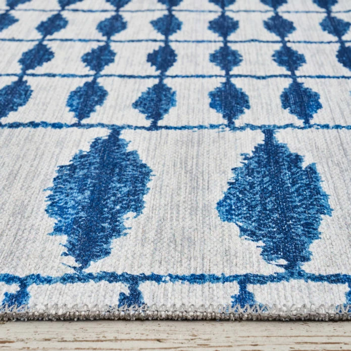 Karaca Kashmir Carpet Decorative Art Trend Santroni Double Sided 80x300 cm 200.19.01.1453 - Rugs - ebarza Furniture UAE | Shop Modern Furniture in Abu Dhabi & Dubai - مفروشات ايبازرا في الامارات | تسوق اثاث عصري وديكورات مميزة في دبي وابوظبي