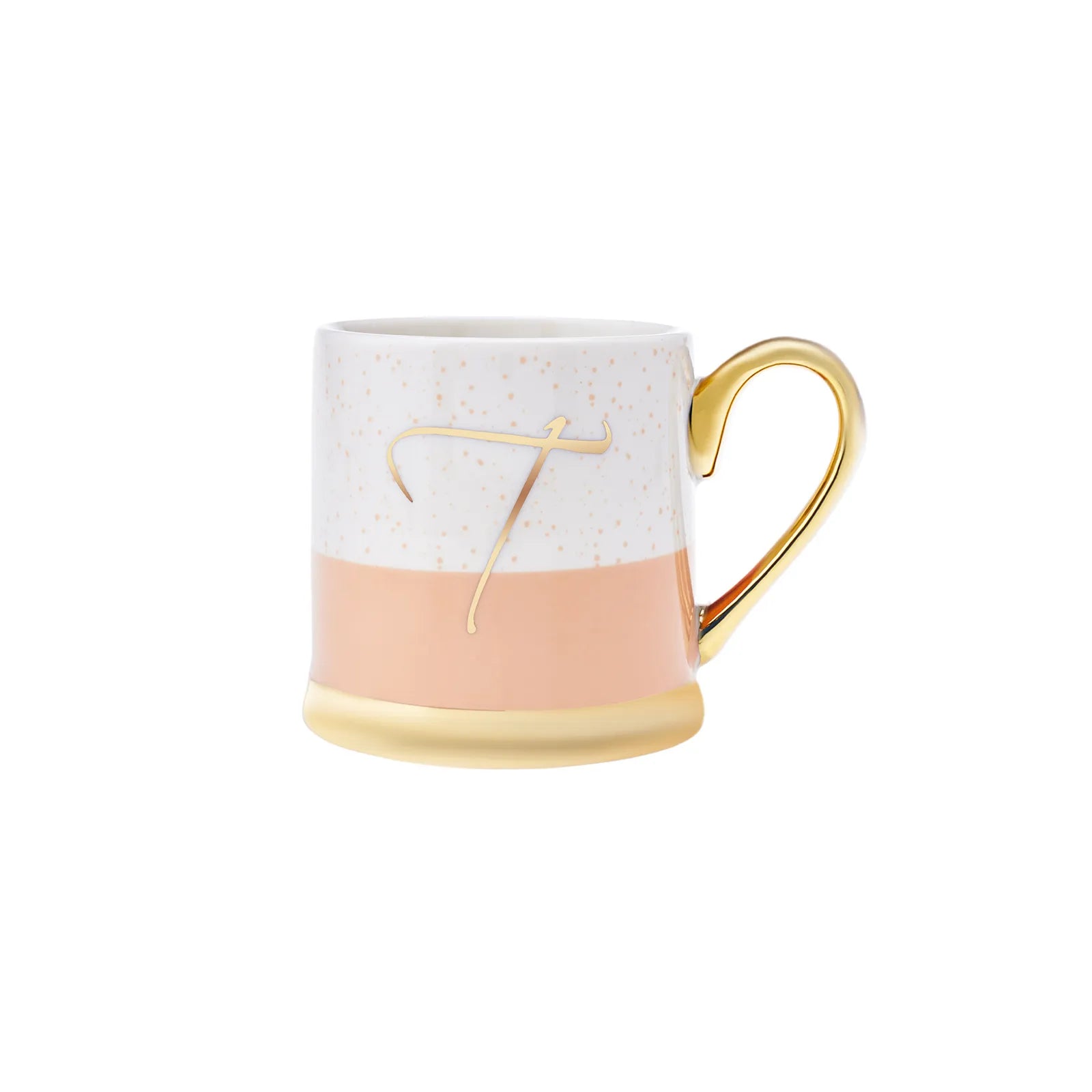 Karaca Letter T Mug 153.03.06.1626 - Mugs - ebarza Furniture UAE | Shop Modern Furniture in Abu Dhabi & Dubai - مفروشات ايبازرا في الامارات | تسوق اثاث عصري وديكورات مميزة في دبي وابوظبي