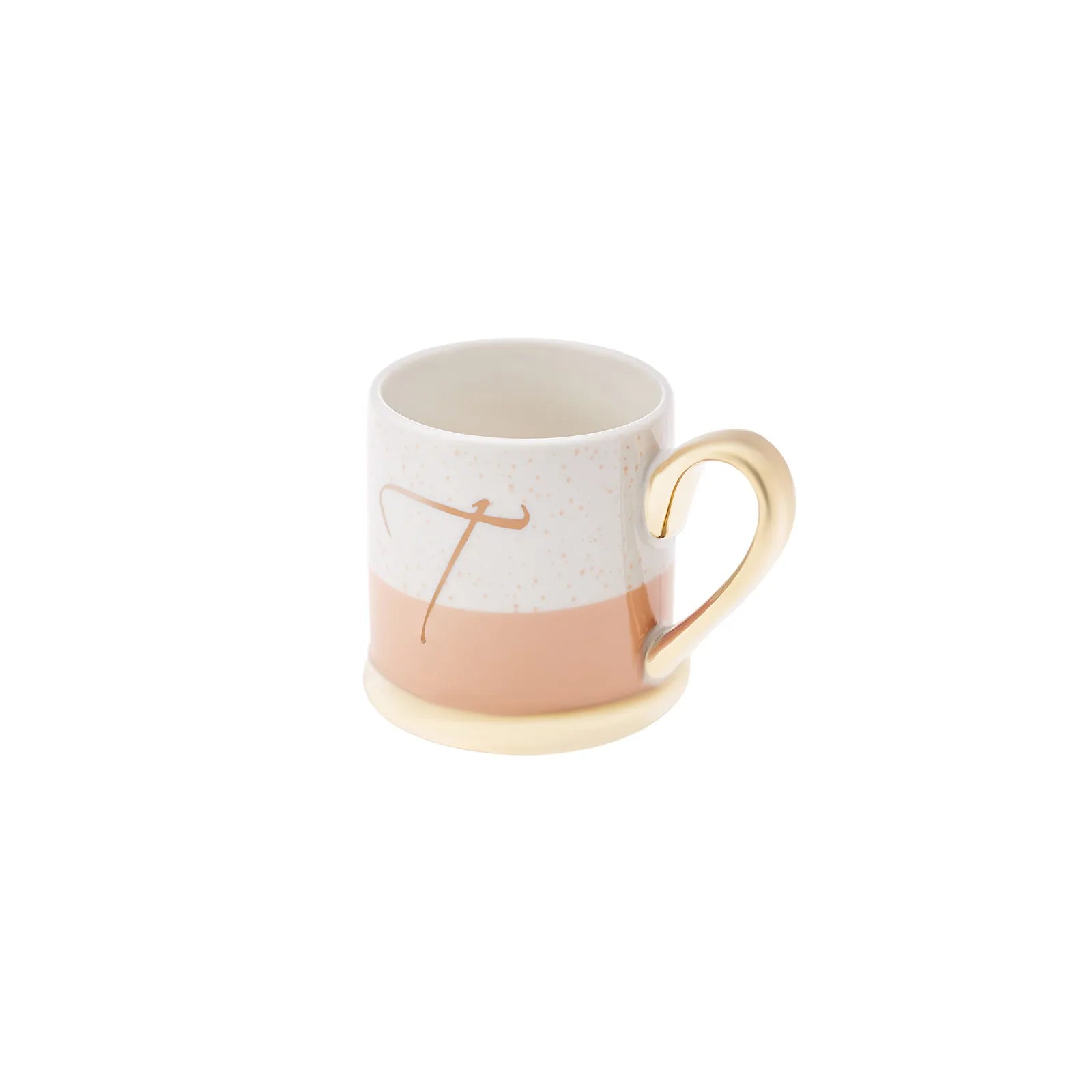 Karaca Letter T Mug 153.03.06.1626 - Mugs - ebarza Furniture UAE | Shop Modern Furniture in Abu Dhabi & Dubai - مفروشات ايبازرا في الامارات | تسوق اثاث عصري وديكورات مميزة في دبي وابوظبي