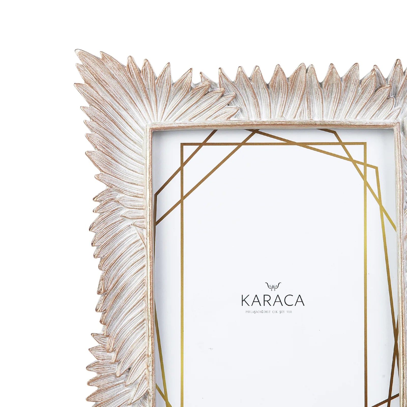 Karaca Nova Tropic Vintage Photo Frame 13X18 Cm 153.20.01.0292 - Photo Frames - ebarza Furniture UAE | Shop Modern Furniture in Abu Dhabi & Dubai - مفروشات ايبازرا في الامارات | تسوق اثاث عصري وديكورات مميزة في دبي وابوظبي