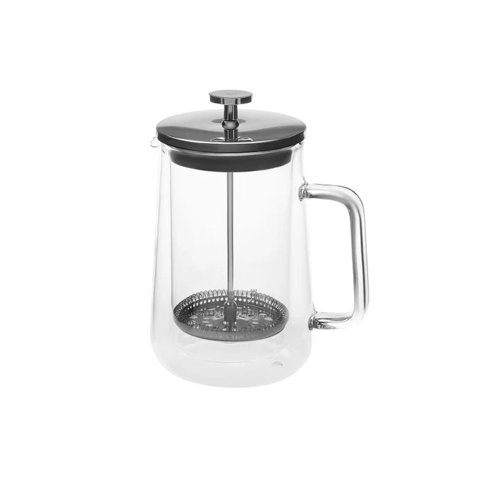 Karaca Pia Conical Metallic French Press 1000 ml 153.03.08.2396 - Kitchen Appliances - ebarza Furniture UAE | Shop Modern Furniture in Abu Dhabi & Dubai - مفروشات ايبازرا في الامارات | تسوق اثاث عصري وديكورات مميزة في دبي وابوظبي
