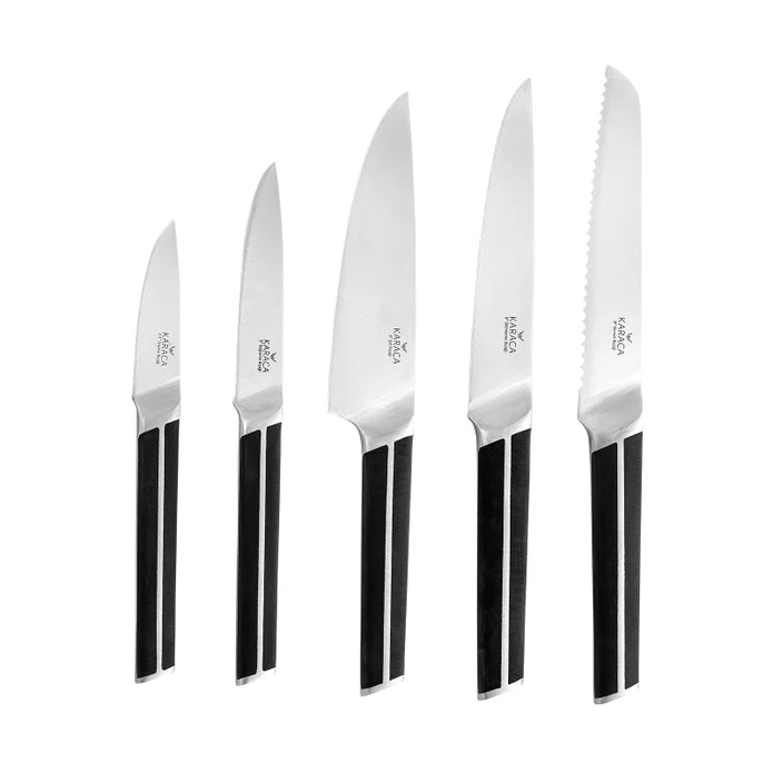 Karaca Teton 6 Piece Knife Set 153.03.06.1414 - Kitchen Knives - ebarza Furniture UAE | Shop Modern Furniture in Abu Dhabi & Dubai - مفروشات ايبازرا في الامارات | تسوق اثاث عصري وديكورات مميزة في دبي وابوظبي