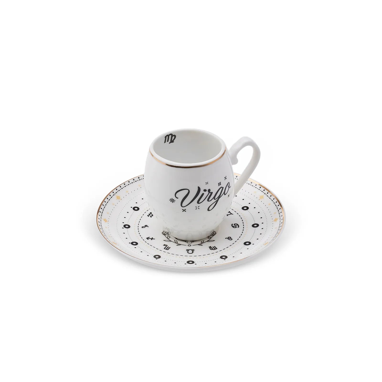 Karaca Virgo Coffee Cup 90 Ml 153.03.06.6905 - Coffee Sets - ebarza Furniture UAE | Shop Modern Furniture in Abu Dhabi & Dubai - مفروشات ايبازرا في الامارات | تسوق اثاث عصري وديكورات مميزة في دبي وابوظبي