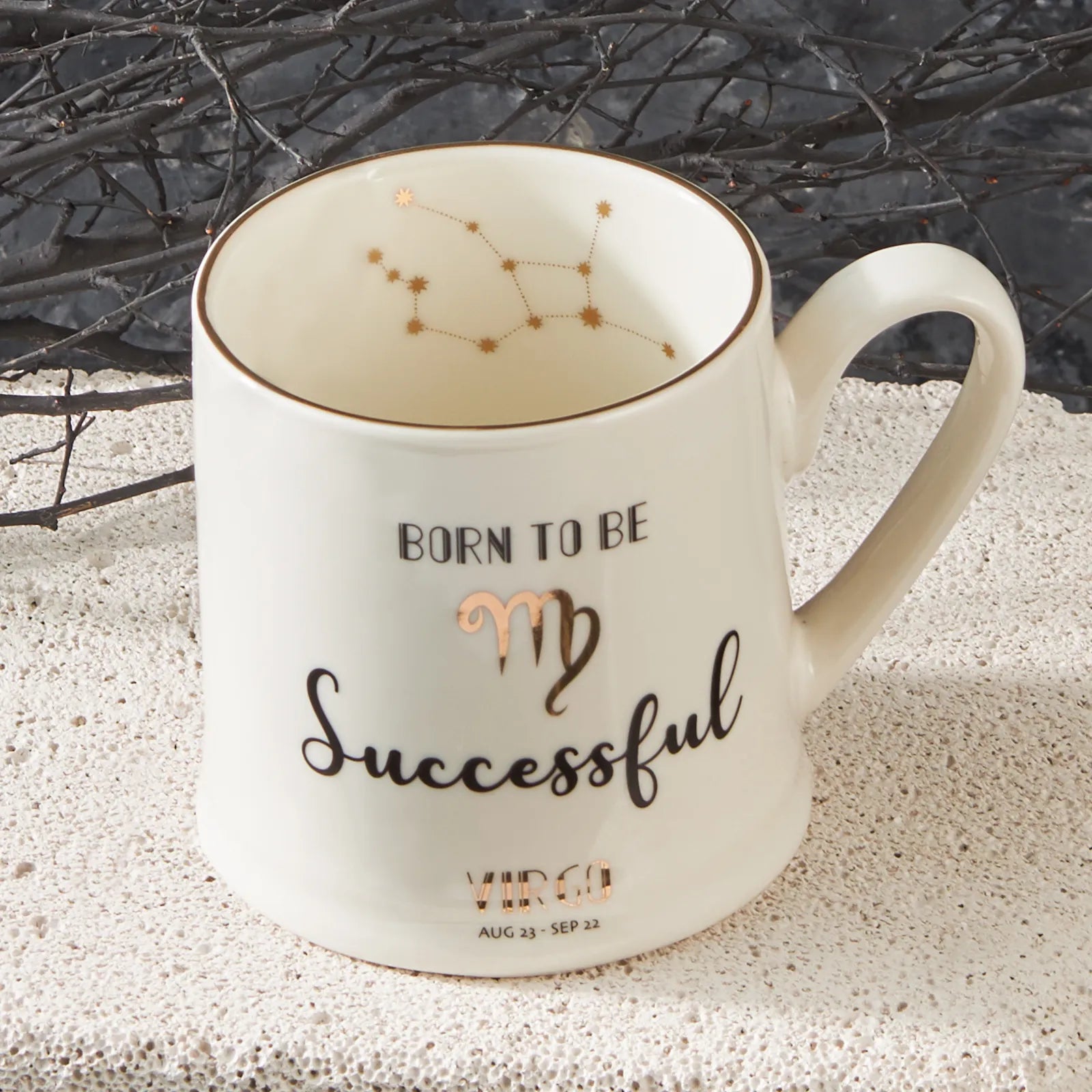 Karaca Virgo Horoscope Cup 153.03.06.5933 - Mugs - ebarza Furniture UAE | Shop Modern Furniture in Abu Dhabi & Dubai - مفروشات ايبازرا في الامارات | تسوق اثاث عصري وديكورات مميزة في دبي وابوظبي