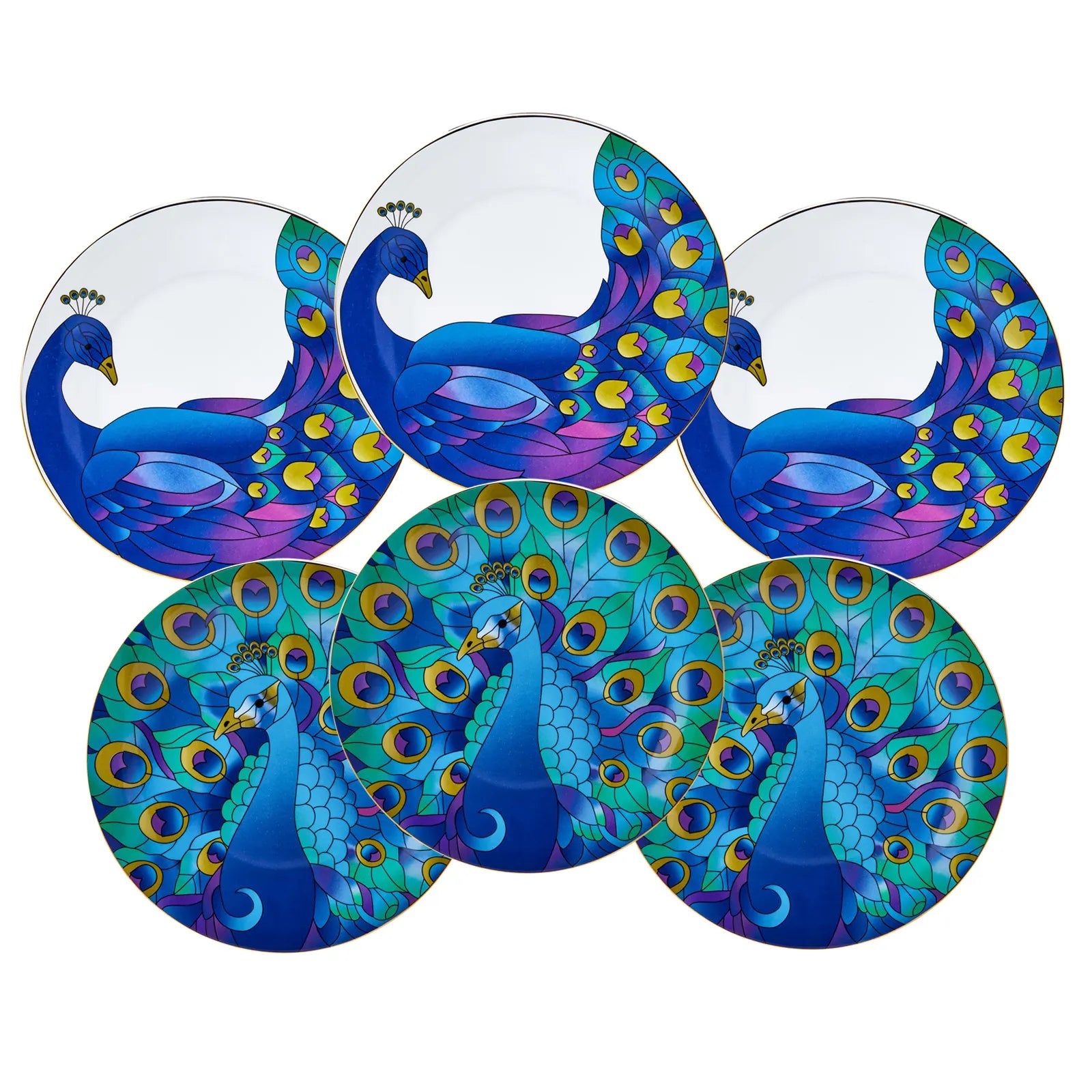 Karaca X Çırağan Palace Shop Cake Set For 6 Persons 153.03.06.7552 - Cake Sets - ebarza Furniture UAE | Shop Modern Furniture in Abu Dhabi & Dubai - مفروشات ايبازرا في الامارات | تسوق اثاث عصري وديكورات مميزة في دبي وابوظبي