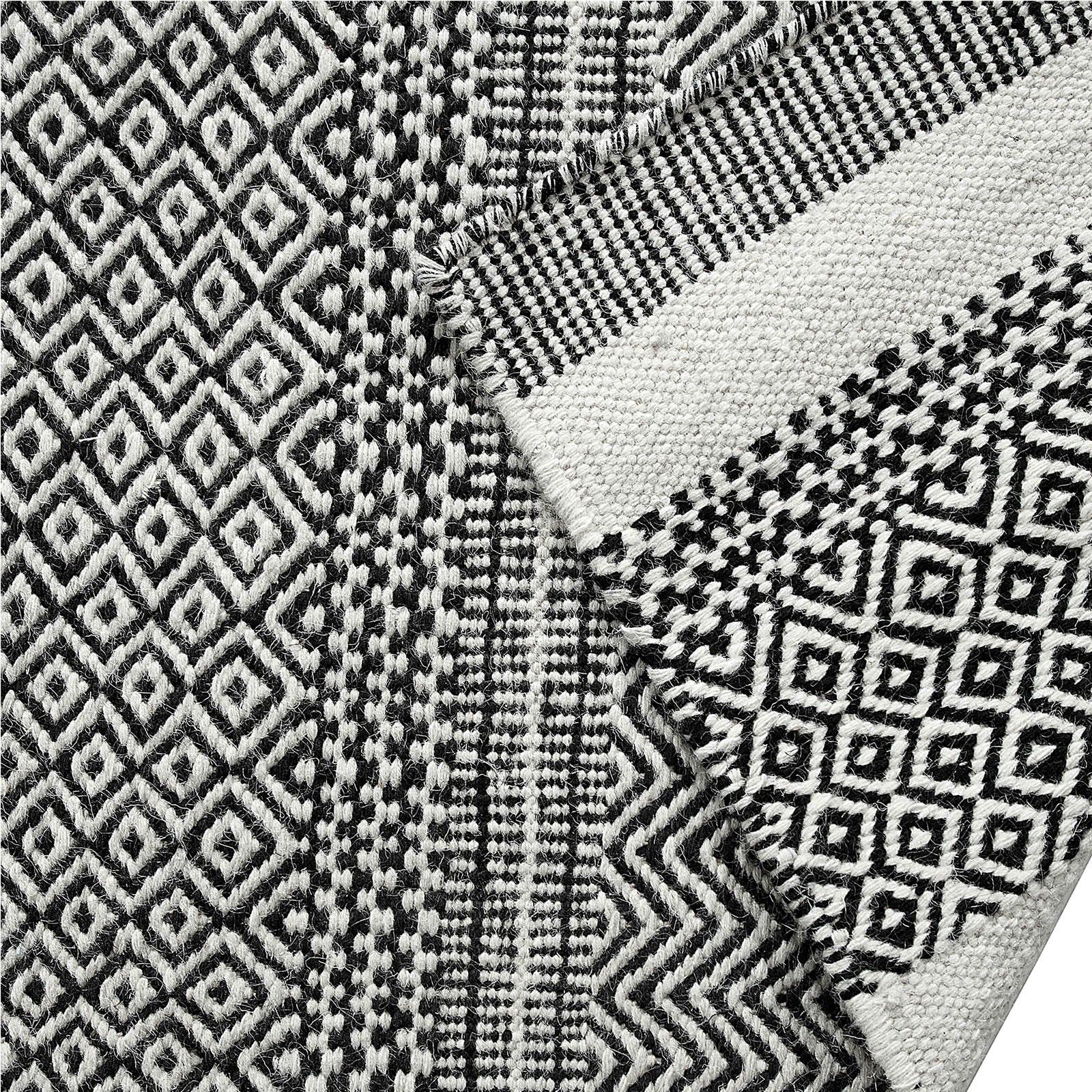 230X160 Cm Calvin Handmade Wool Rug Calvin-Cv-21-L - Rugs - ebarza Furniture UAE | Shop Modern Furniture in Abu Dhabi & Dubai - مفروشات ايبازرا في الامارات | تسوق اثاث عصري وديكورات مميزة في دبي وابوظبي