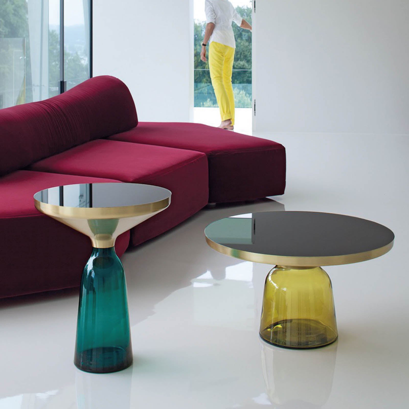 Display Item - Latina Side Table Tg-27-Pu Ct8485-50 Nakheel - DISPLAY ITEM - ebarza Furniture UAE | Shop Modern Furniture in Abu Dhabi & Dubai - مفروشات ايبازرا في الامارات | تسوق اثاث عصري وديكورات مميزة في دبي وابوظبي