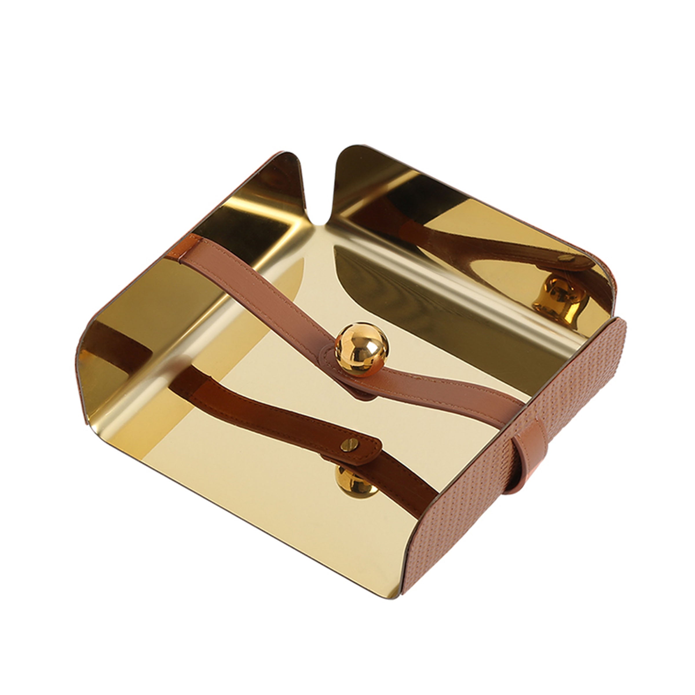 Paper Holder-Gold FC-W23003B -  Home Decor Figurines | حامل ورق-ذهبي - ebarza Furniture UAE | Shop Modern Furniture in Abu Dhabi & Dubai - مفروشات ايبازرا في الامارات | تسوق اثاث عصري وديكورات مميزة في دبي وابوظبي