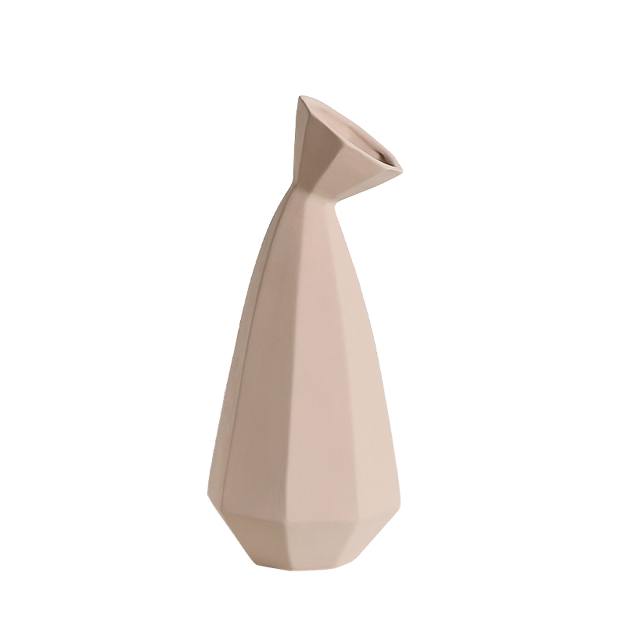 Oblique Prismatic Vase FD-D23019 -  Vases | مزهرية منشورية مائلة - ebarza Furniture UAE | Shop Modern Furniture in Abu Dhabi & Dubai - مفروشات ايبازرا في الامارات | تسوق اثاث عصري وديكورات مميزة في دبي وابوظبي