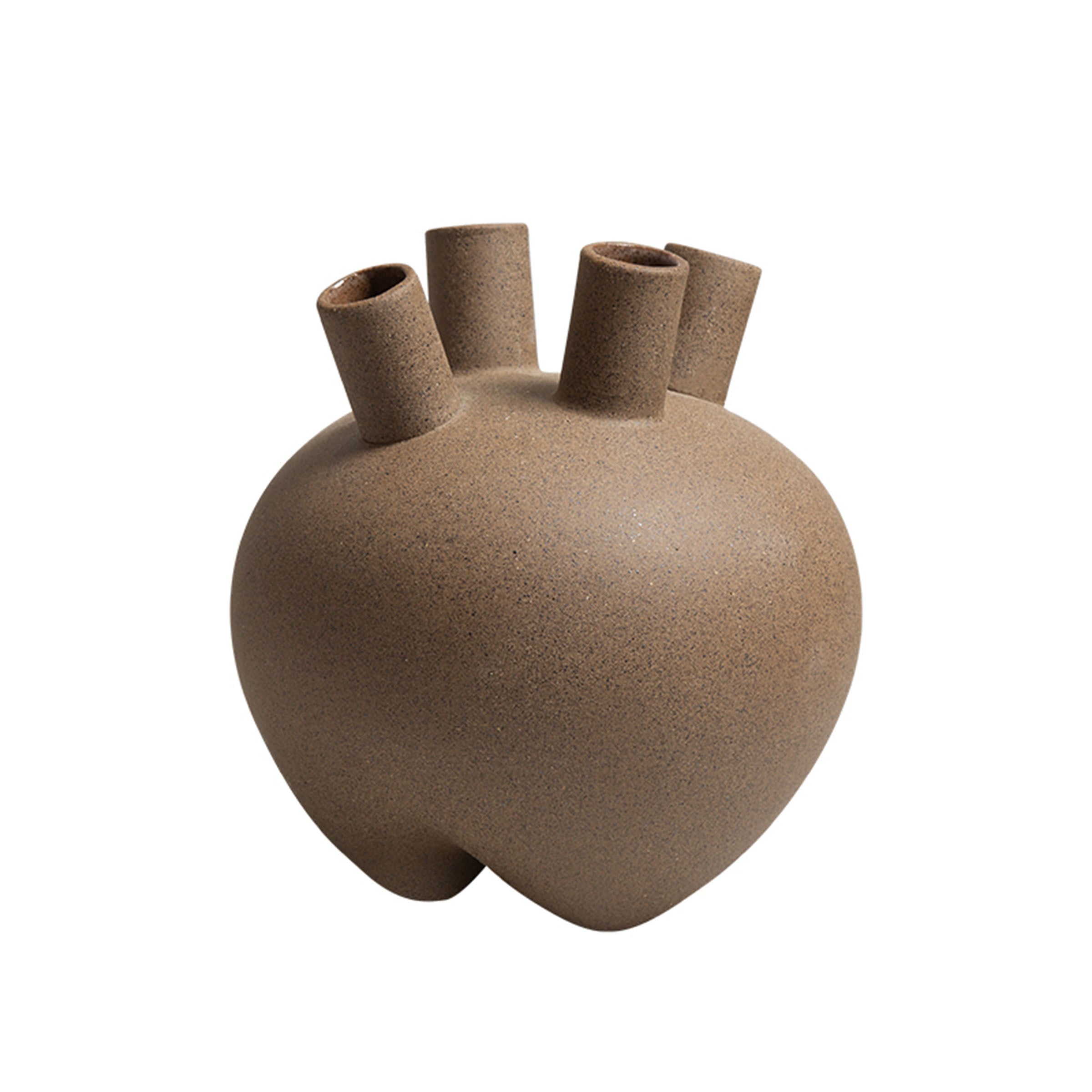 Four Round Belly Bottle-A FF-D23105 -  Vases | زجاجة بطن مستديرة بأربعة أ - ebarza Furniture UAE | Shop Modern Furniture in Abu Dhabi & Dubai - مفروشات ايبازرا في الامارات | تسوق اثاث عصري وديكورات مميزة في دبي وابوظبي