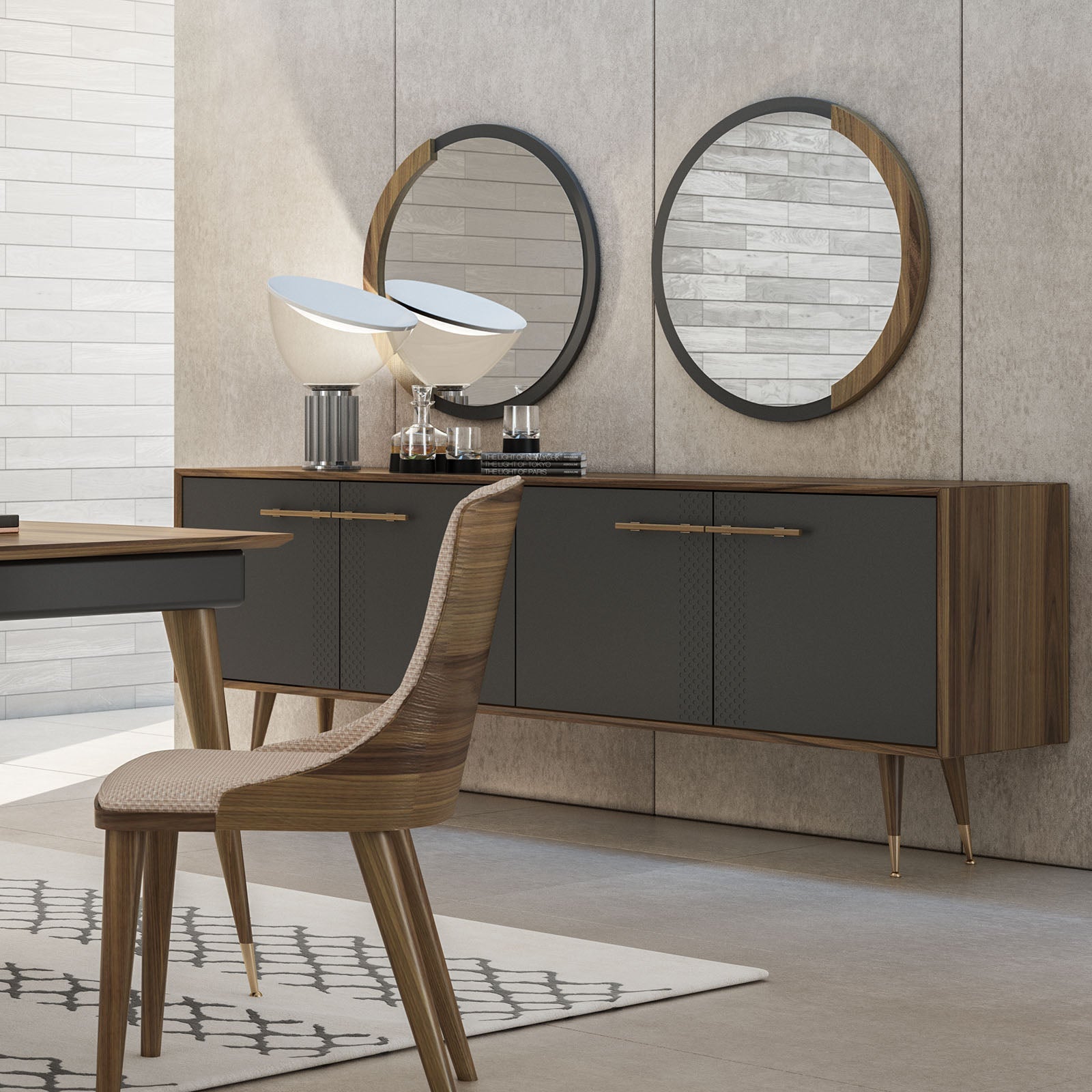 Display Item -  Alvin Sideboard/Console  Alvin008Nakheel -  USED ITEM | قطعة من المعرض - خزانة جانبية / وحدة تخزين ألفين - ebarza Furniture UAE | Shop Modern Furniture in Abu Dhabi & Dubai - مفروشات ايبازرا في الامارات | تسوق اثاث عصري وديكورات مميزة في دبي وابوظبي