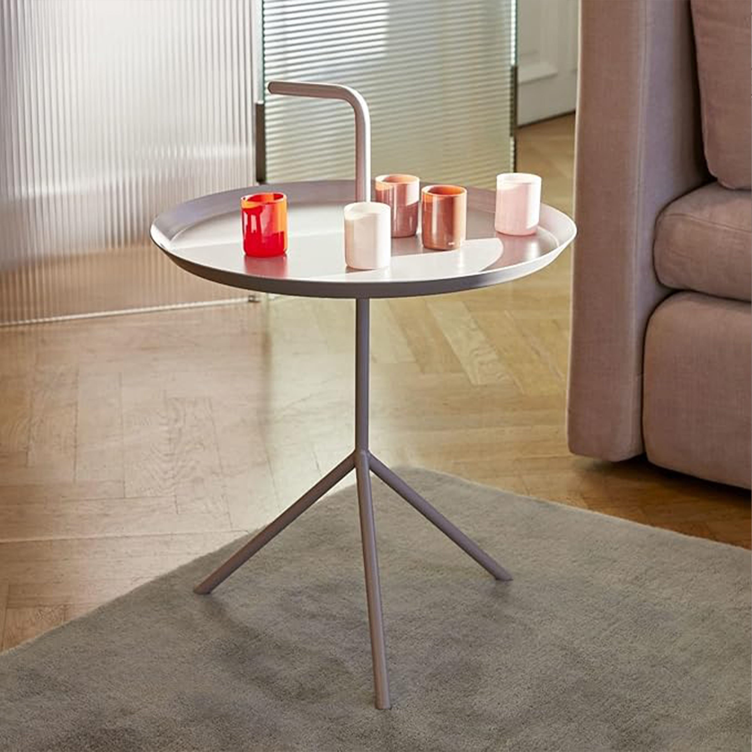 Steel Side Table Gt-230D -  Side Tables - ebarza Furniture UAE | Shop Modern Furniture in Abu Dhabi & Dubai - مفروشات ايبازرا في الامارات | تسوق اثاث عصري وديكورات مميزة في دبي وابوظبي