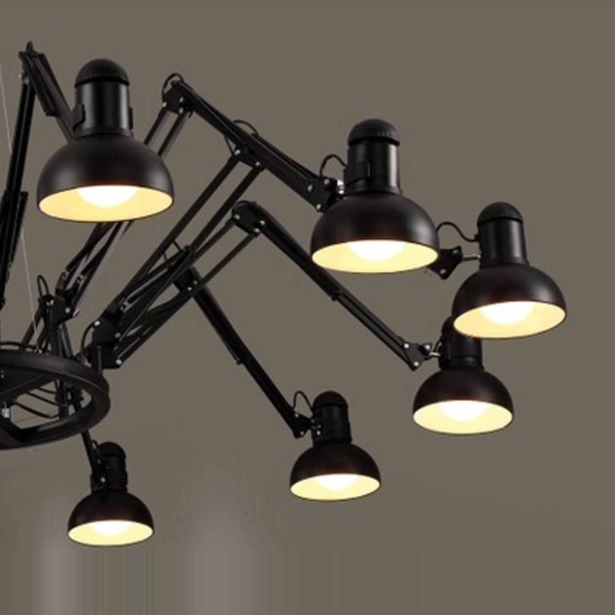 12 Heads Spider Classic Chandelier Cy-Dd-463-12 -  Pendant Lamps - ebarza Furniture UAE | Shop Modern Furniture in Abu Dhabi & Dubai - مفروشات ايبازرا في الامارات | تسوق اثاث عصري وديكورات مميزة في دبي وابوظبي