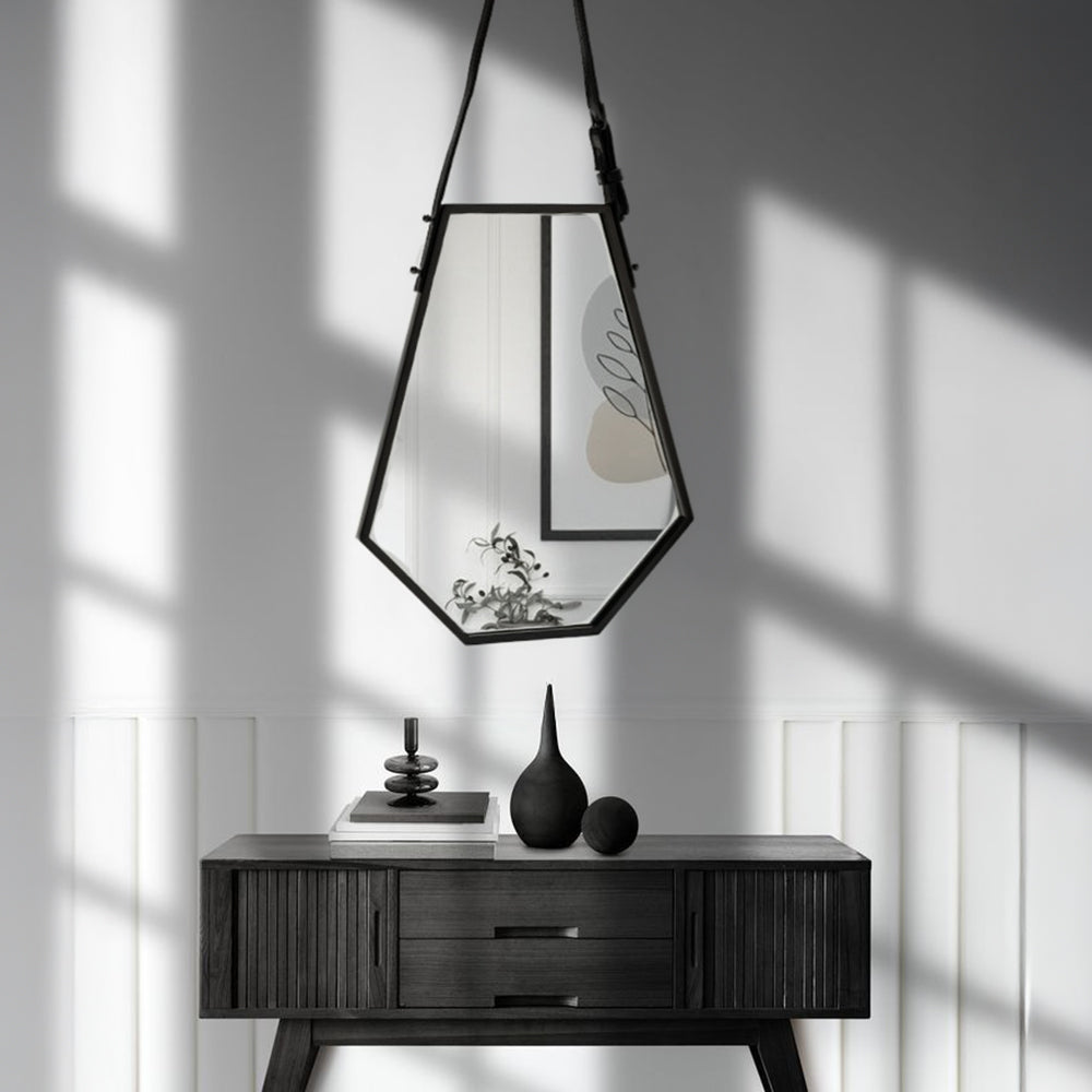 Mid Century French Style Mirror Oa-6043-BB -  Mirrors - ebarza Furniture UAE | Shop Modern Furniture in Abu Dhabi & Dubai - مفروشات ايبازرا في الامارات | تسوق اثاث عصري وديكورات مميزة في دبي وابوظبي