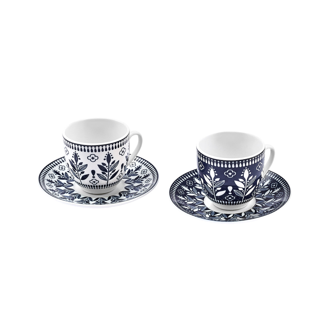 Karaca Peyker 6 Person Coffee Cup Set 85 ml 153.03.05.0159 -  Coffee Sets - ebarza Furniture UAE | Shop Modern Furniture in Abu Dhabi & Dubai - مفروشات ايبازرا في الامارات | تسوق اثاث عصري وديكورات مميزة في دبي وابوظبي