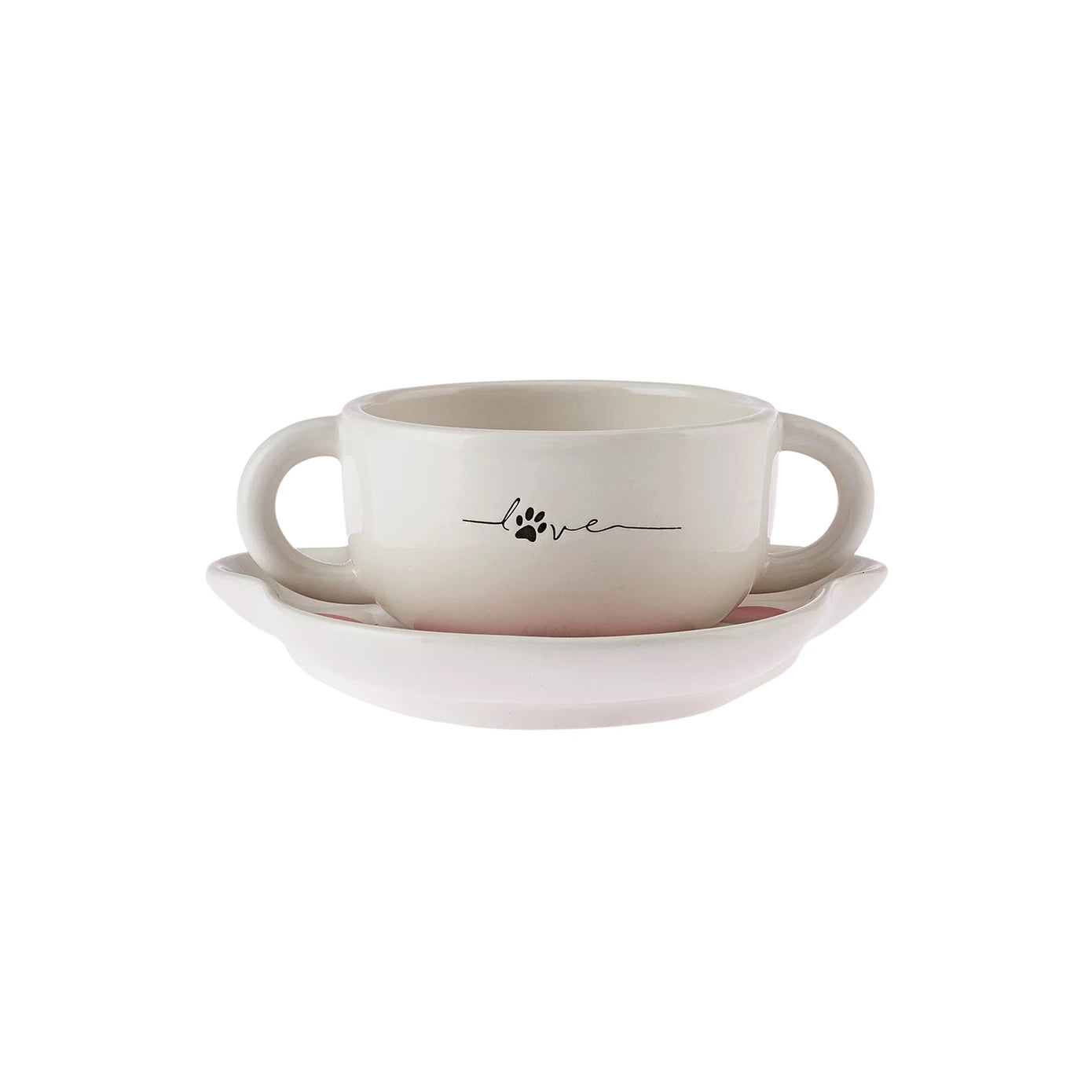 Karaca Cat Plate Bowl Food Set 153.03.05.0290 -  Bowls - ebarza Furniture UAE | Shop Modern Furniture in Abu Dhabi & Dubai - مفروشات ايبازرا في الامارات | تسوق اثاث عصري وديكورات مميزة في دبي وابوظبي