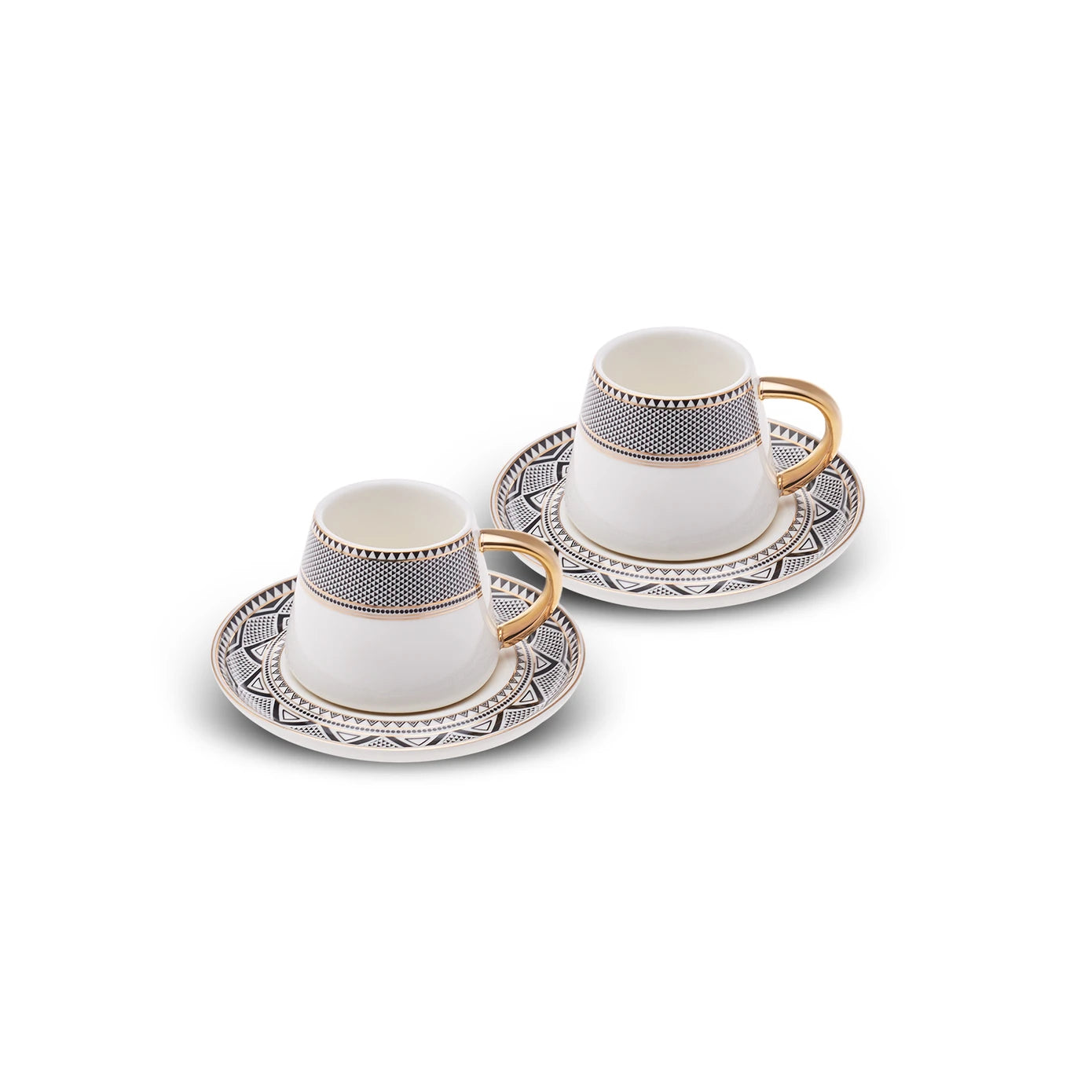 Karaca Globe Coffee Cup Set for 2 People 80 ml 153.03.06.2455