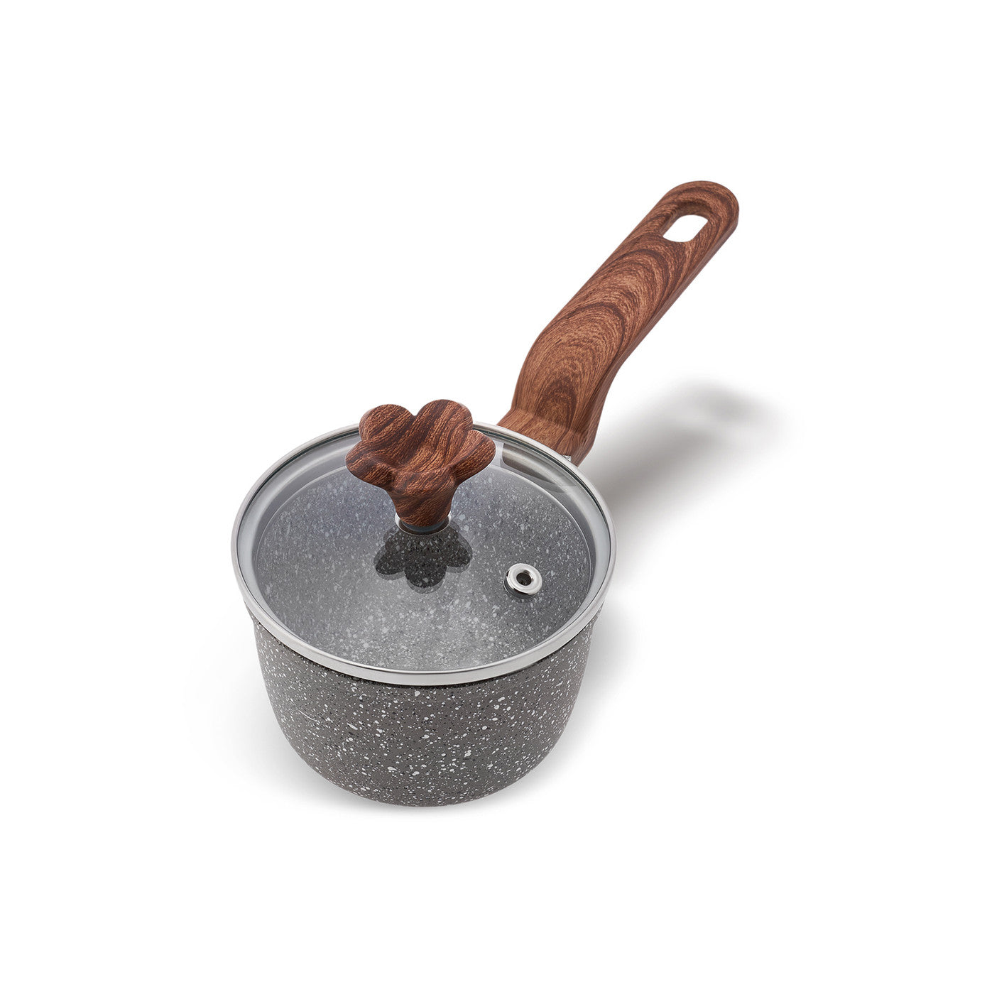 Pre-order 25 Days Delivery - Karaca Dark Silver Biogranite Mini Saucepan 10 cm 153.03.08.0086 -  Cookware Sets - ebarza Furniture UAE | Shop Modern Furniture in Abu Dhabi & Dubai - مفروشات ايبازرا في الامارات | تسوق اثاث عصري وديكورات مميزة في دبي وابوظبي