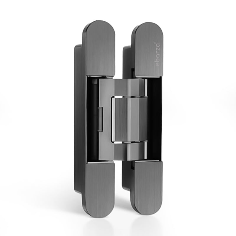 Hydraulic Stainless Steel Hinge ( auto closing ) black 9999-Hydralic -  Hinges - ebarza Furniture UAE | Shop Modern Furniture in Abu Dhabi & Dubai - مفروشات ايبازرا في الامارات | تسوق اثاث عصري وديكورات مميزة في دبي وابوظبي