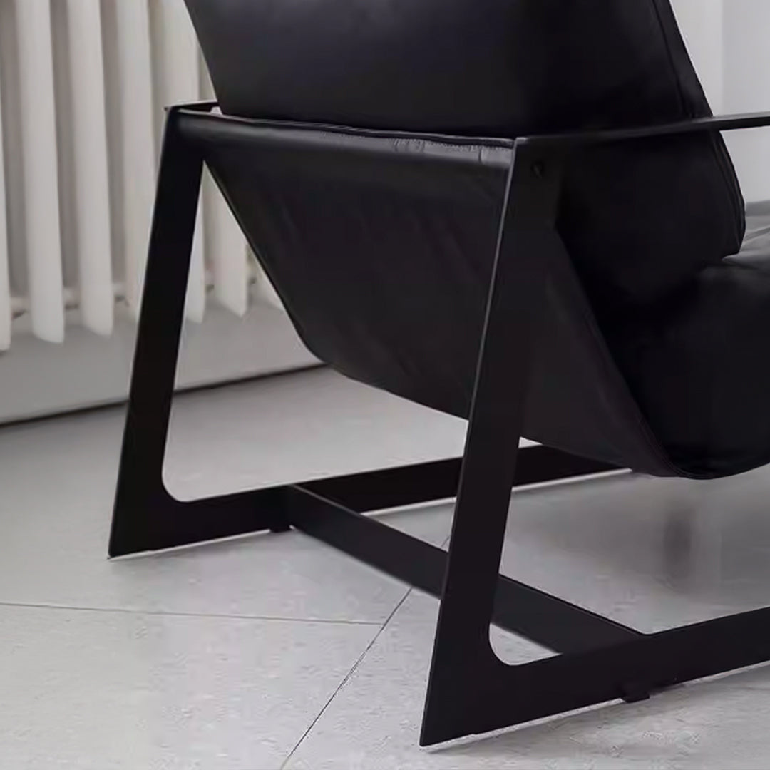 Lille Lounge Chair LC008-Black -  Lounge Chairs - ebarza Furniture UAE | Shop Modern Furniture in Abu Dhabi & Dubai - مفروشات ايبازرا في الامارات | تسوق اثاث عصري وديكورات مميزة في دبي وابوظبي