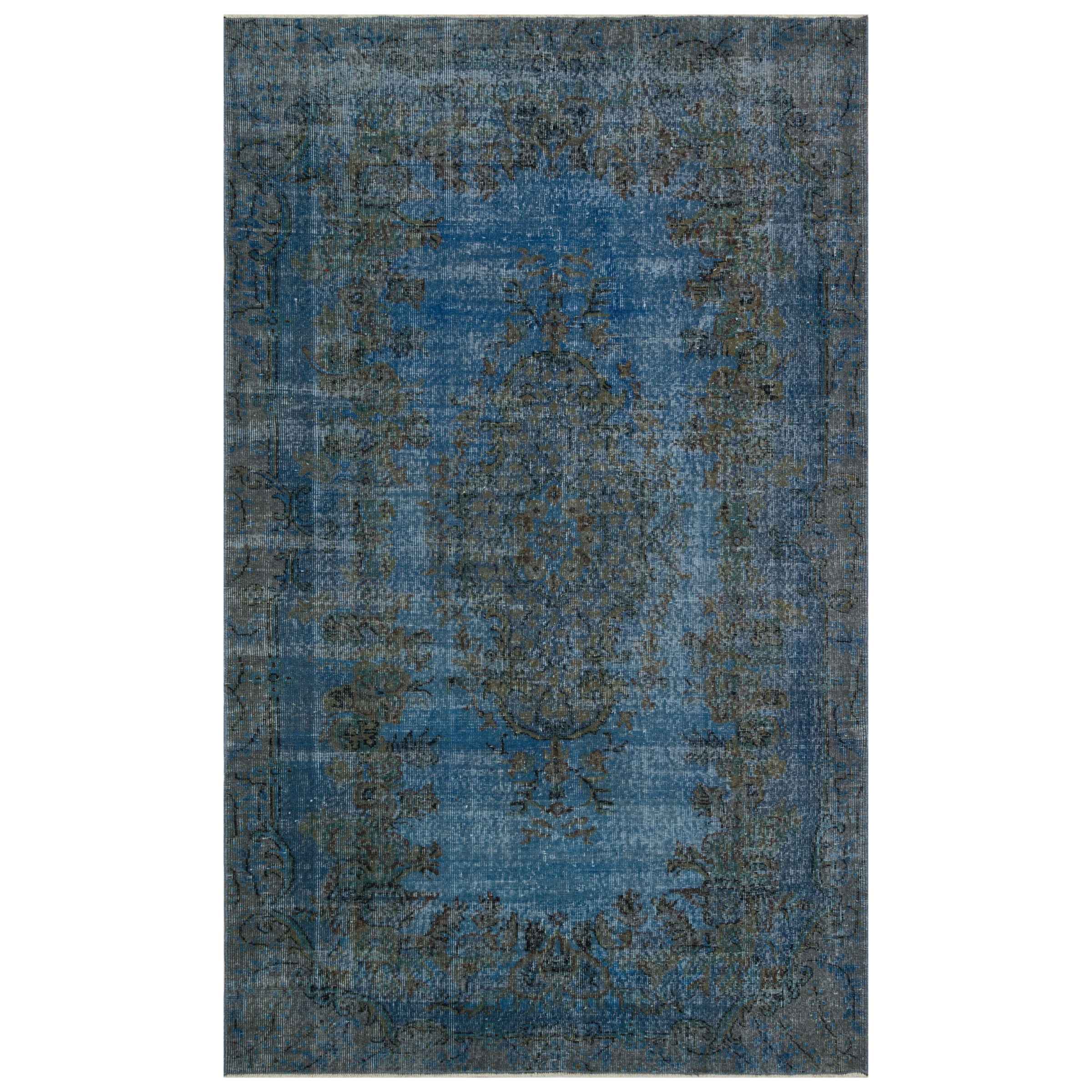 167 X 272 Cm Anatolian Hand Knotted Carpet Vintage Style 8584 -  Rugs | 167 × 272 سم سجاد الأناضول المعقود يدويًا بنمط عتيق - ebarza Furniture UAE | Shop Modern Furniture in Abu Dhabi & Dubai - مفروشات ايبازرا في الامارات | تسوق اثاث عصري وديكورات مميزة في دبي وابوظبي