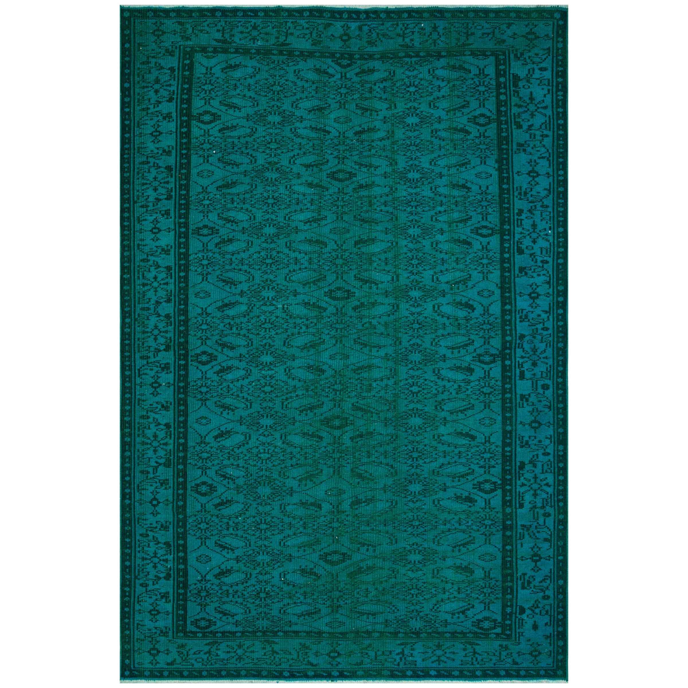 187 X 280 Cm Anatolian Hand Knotted Carpet Vintage Style 7826 -  Rugs | 187 × 280 سم سجاد الأناضول المعقود يدويًا بنمط عتيق - ebarza Furniture UAE | Shop Modern Furniture in Abu Dhabi & Dubai - مفروشات ايبازرا في الامارات | تسوق اثاث عصري وديكورات مميزة في دبي وابوظبي