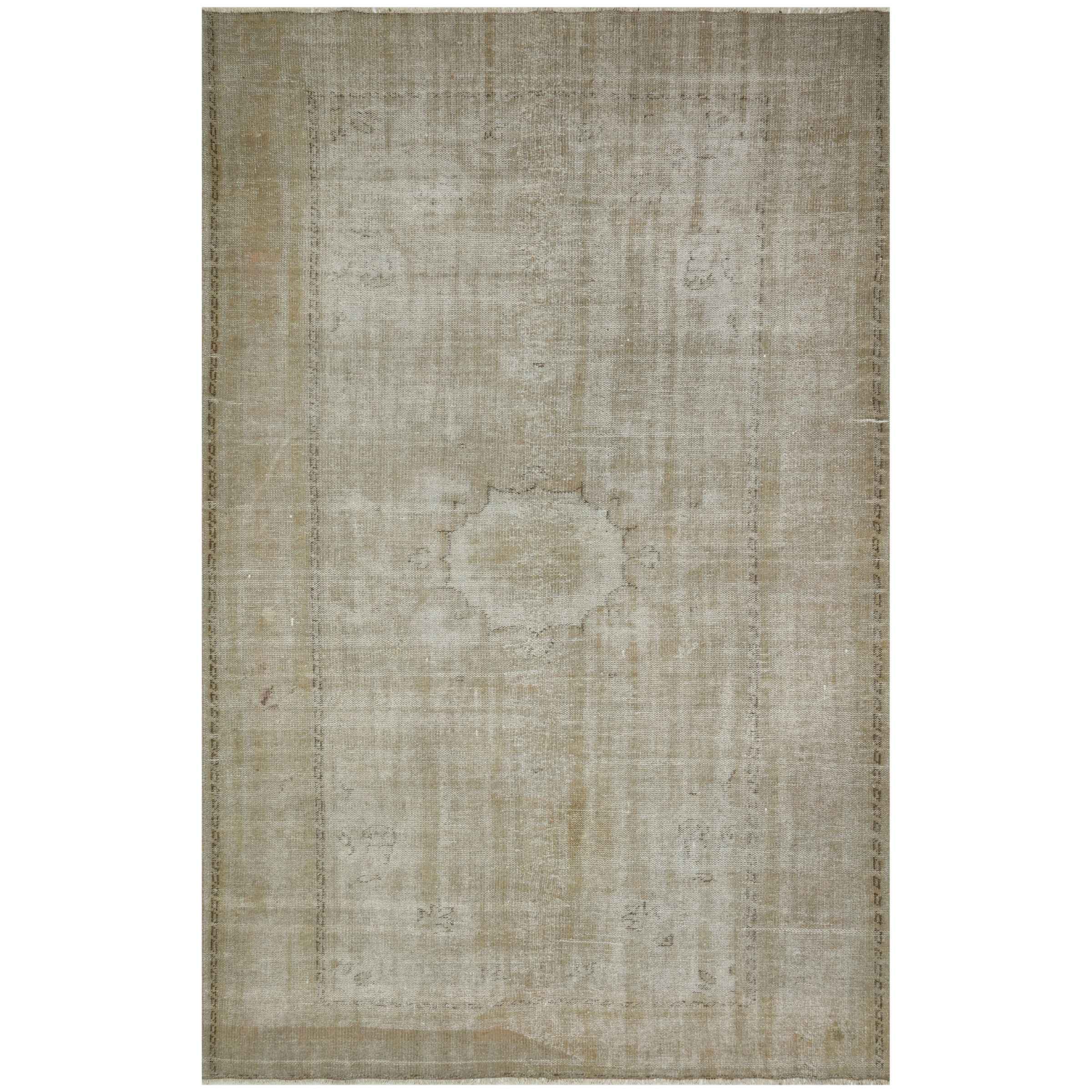 190 X 288 Cm Anatolian Hand Knotted Carpet Vintage Style 7803 -  Rugs | 190 × 288 سم سجادة أناضول معقودة يدويًا بنمط عتيق - ebarza Furniture UAE | Shop Modern Furniture in Abu Dhabi & Dubai - مفروشات ايبازرا في الامارات | تسوق اثاث عصري وديكورات مميزة في دبي وابوظبي