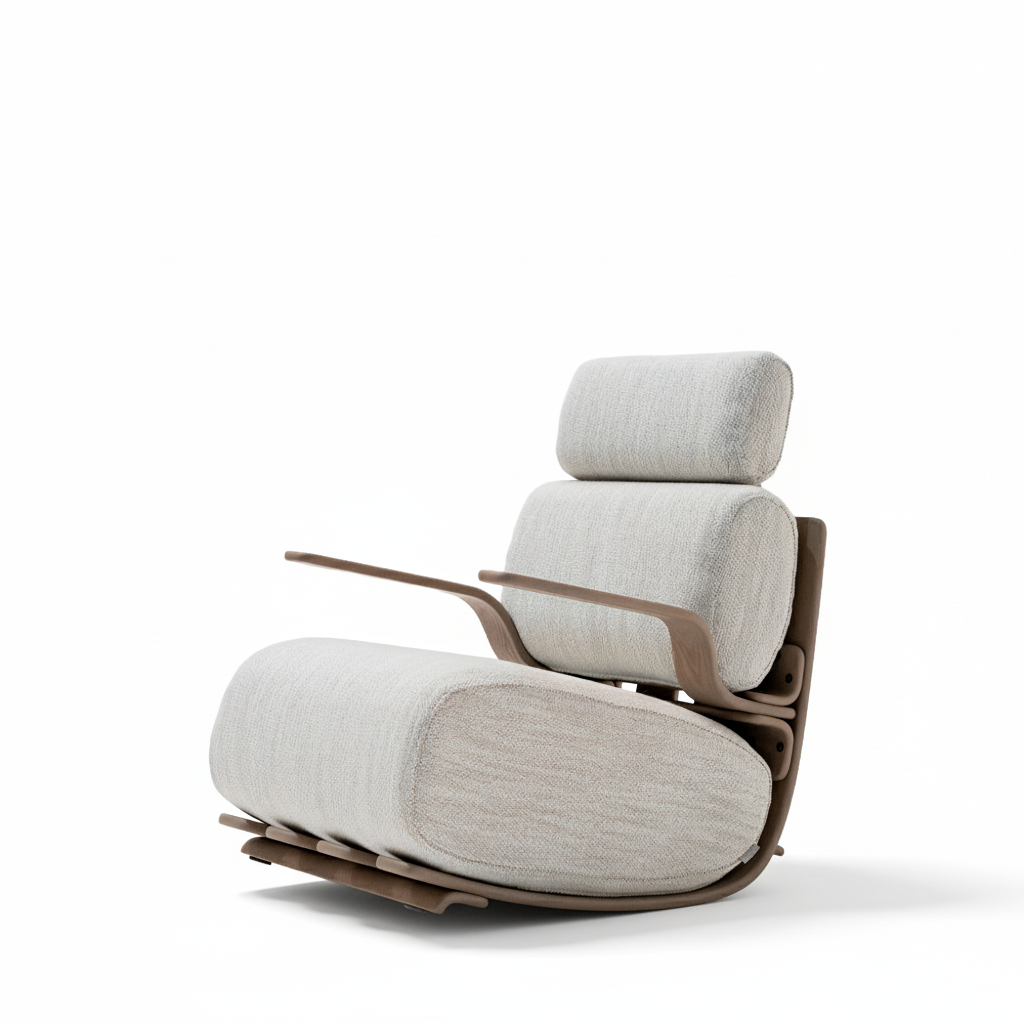 Lounge Chair MZ4156 -  Lounge Chairs - ebarza Furniture UAE | Shop Modern Furniture in Abu Dhabi & Dubai - مفروشات ايبازرا في الامارات | تسوق اثاث عصري وديكورات مميزة في دبي وابوظبي