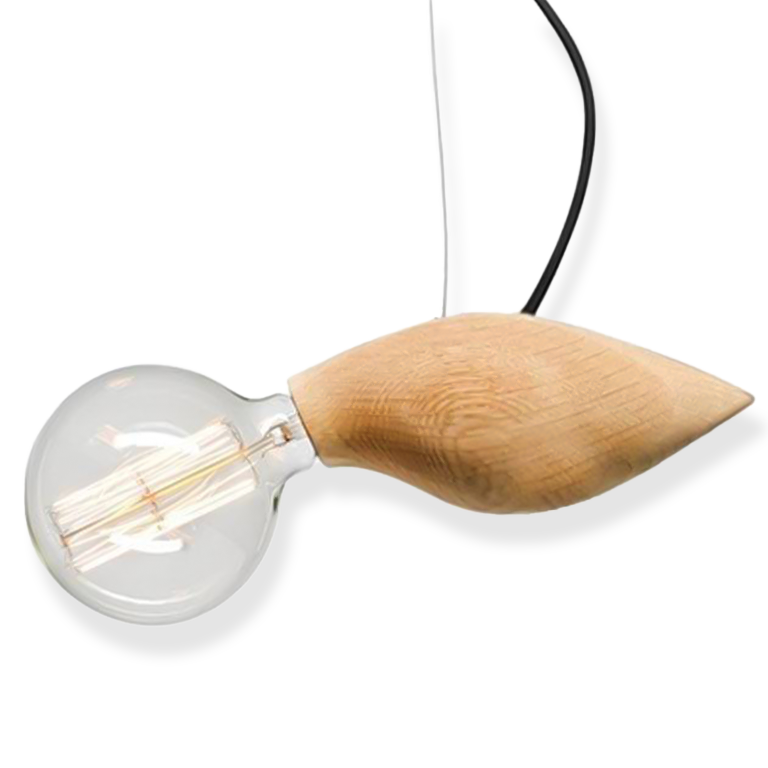 Bee Solid Wood  Pendant Lamp Bl0012N Dd041N -  Pendant Lamps - ebarza Furniture UAE | Shop Modern Furniture in Abu Dhabi & Dubai - مفروشات ايبازرا في الامارات | تسوق اثاث عصري وديكورات مميزة في دبي وابوظبي