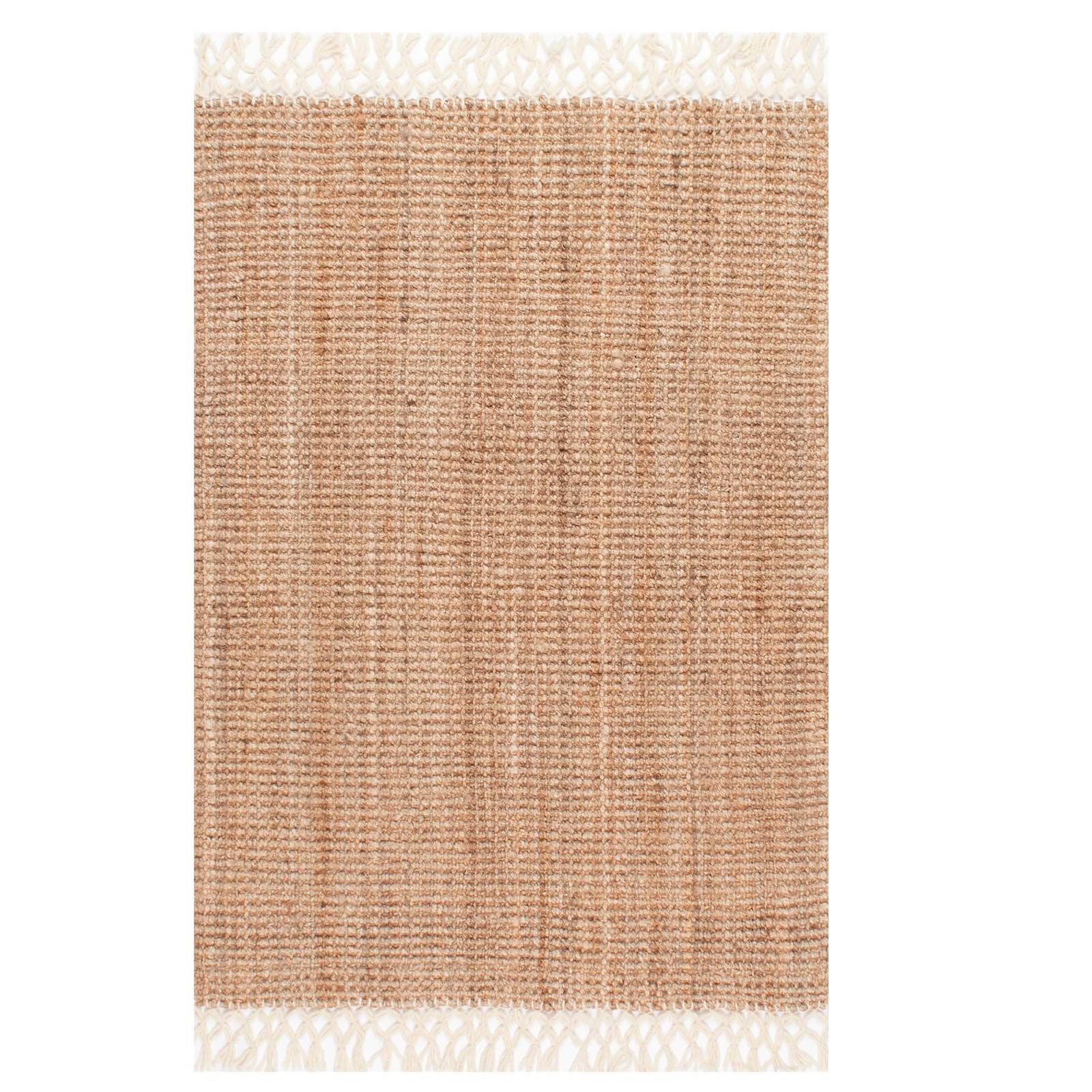 230X160 Cm Braided Handmade Jute Rug Jh-2339-L -  Rugs - ebarza Furniture UAE | Shop Modern Furniture in Abu Dhabi & Dubai - مفروشات ايبازرا في الامارات | تسوق اثاث عصري وديكورات مميزة في دبي وابوظبي