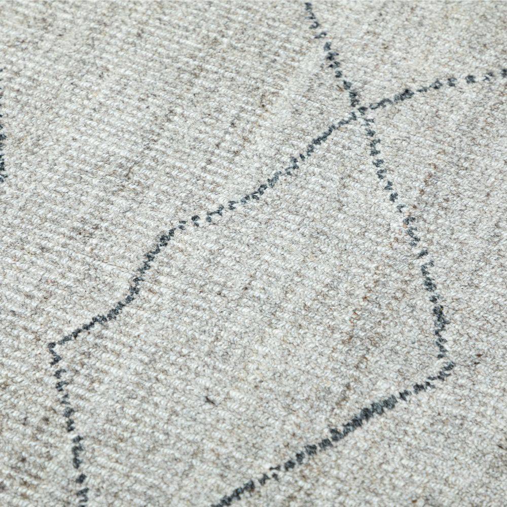 230X160 Cm Delton Handmade Wool Rug Delton Dtn-11-L -  Rugs | 230X160 سم سجادة دلتون صوف مصنوع يدويا يدوية - ebarza Furniture UAE | Shop Modern Furniture in Abu Dhabi & Dubai - مفروشات ايبازرا في الامارات | تسوق اثاث عصري وديكورات مميزة في دبي وابوظبي