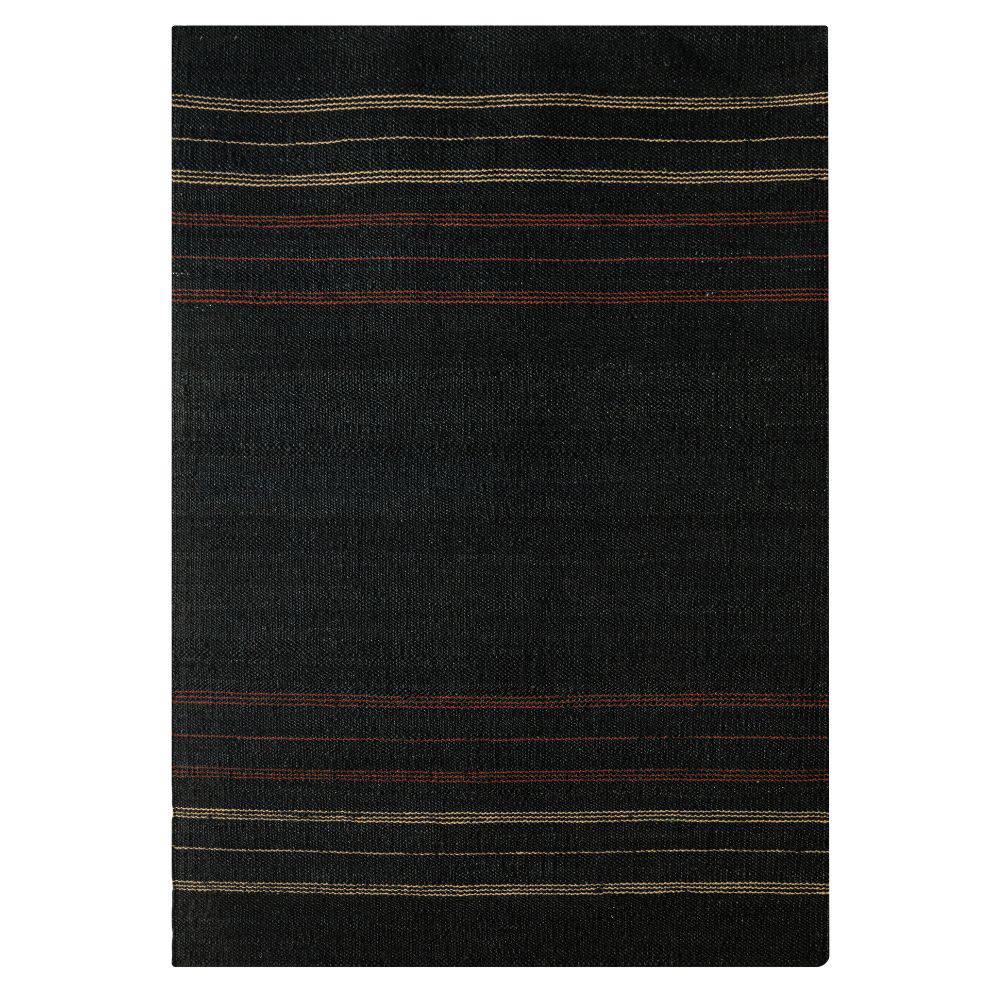 230X160 Cm Hand Woven Black Red Jute Rug Jhd-7002Br-L -  Rugs | 230X160 سم سجادة من الخيش الأحمر والأسود المنسوجة يدويًا - ebarza Furniture UAE | Shop Modern Furniture in Abu Dhabi & Dubai - مفروشات ايبازرا في الامارات | تسوق اثاث عصري وديكورات مميزة في دبي وابوظبي