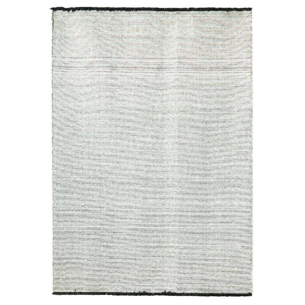 230X160 Cm Hand Woven Ivory Black Wool Rug Jhd-7007 Ivory Black-L -  Rugs | 230X160 سم سجادة صوف أسود عاجي منسوج يدويًا - ebarza Furniture UAE | Shop Modern Furniture in Abu Dhabi & Dubai - مفروشات ايبازرا في الامارات | تسوق اثاث عصري وديكورات مميزة في دبي وابوظبي