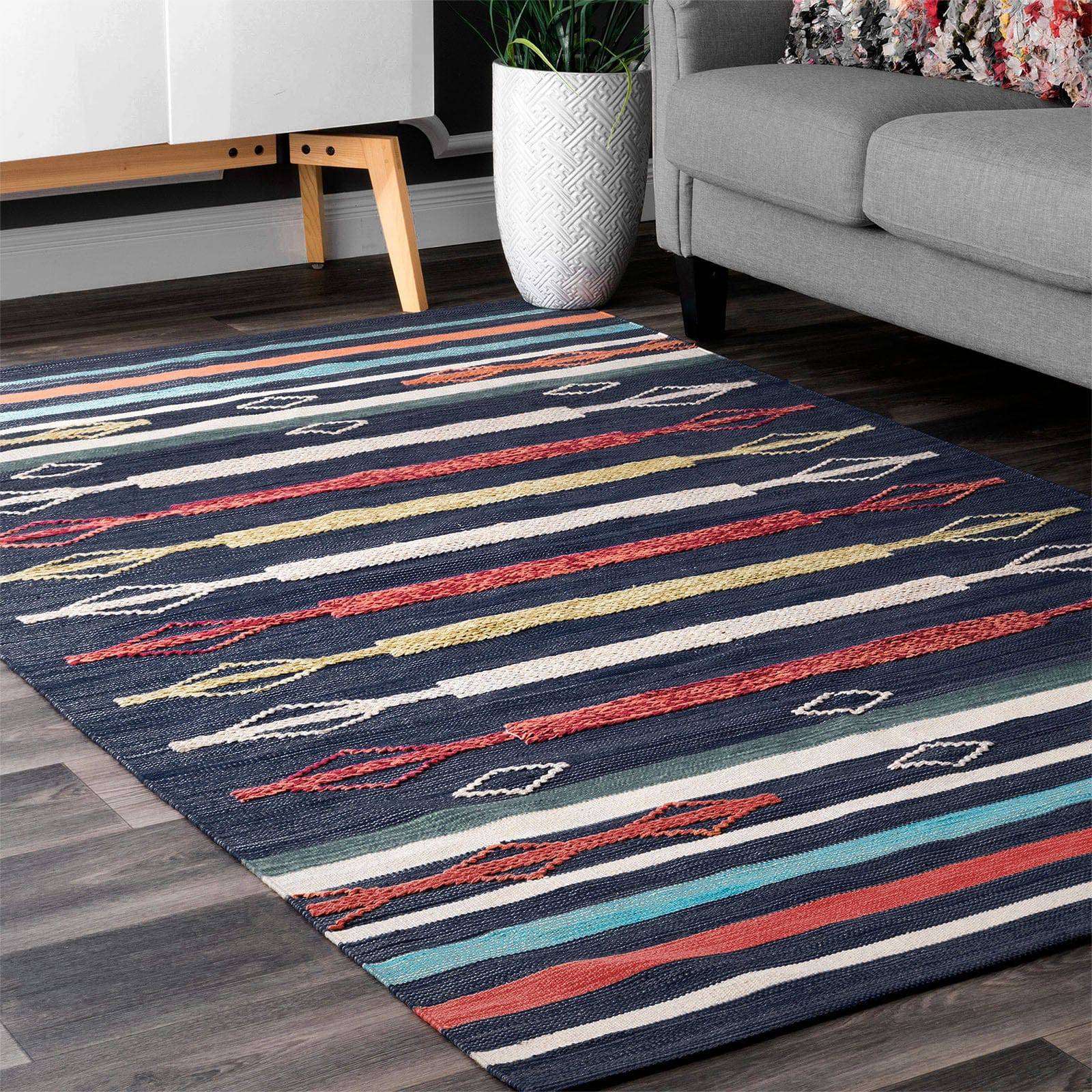 230X160 Cm Handmade Rug  Jh-2713-L -  Rugs | 230X160 سجادة يدوية الصنع - ebarza Furniture UAE | Shop Modern Furniture in Abu Dhabi & Dubai - مفروشات ايبازرا في الامارات | تسوق اثاث عصري وديكورات مميزة في دبي وابوظبي