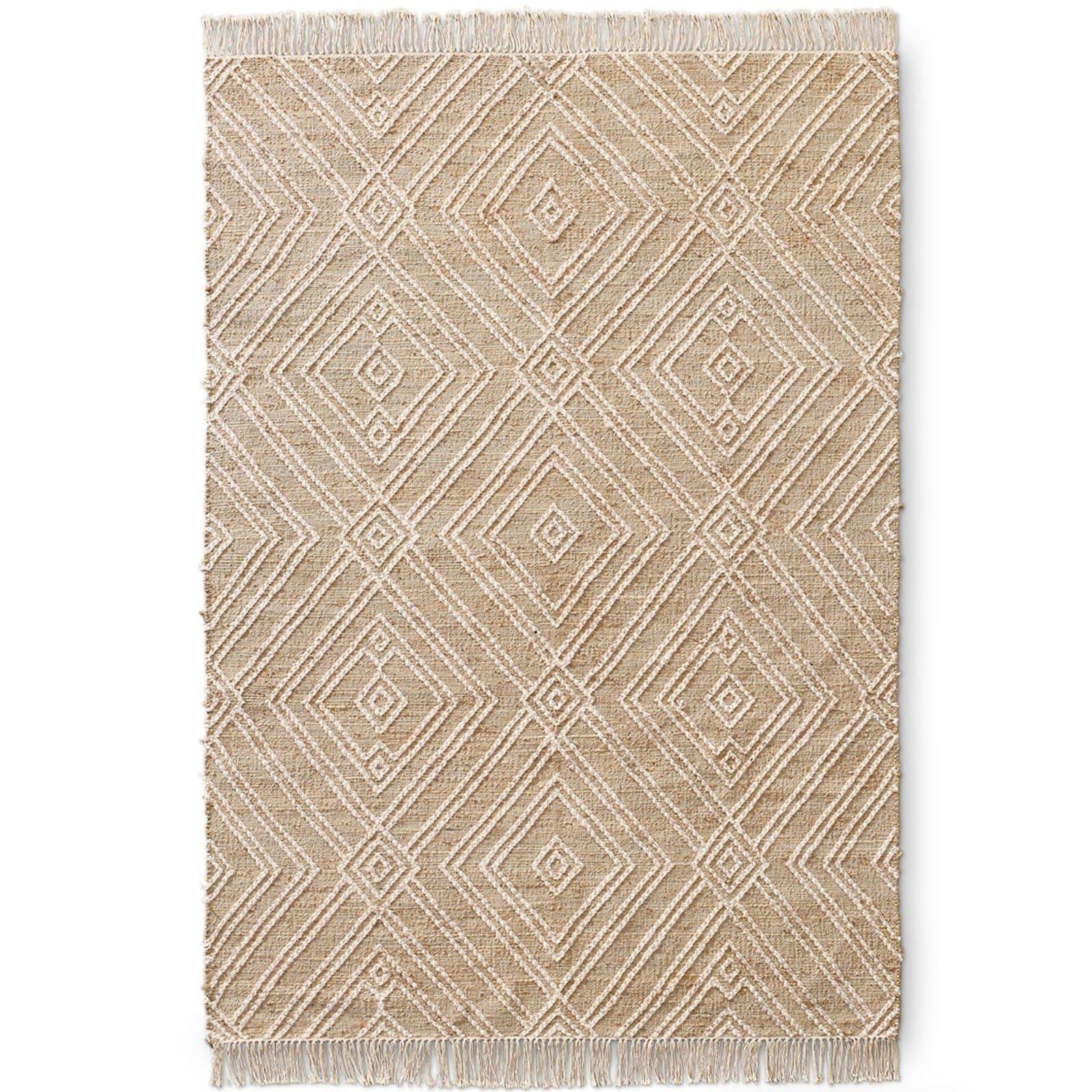 230X160 Cm Handmade Rug Jute Jh-2698-L -  Rugs - ebarza Furniture UAE | Shop Modern Furniture in Abu Dhabi & Dubai - مفروشات ايبازرا في الامارات | تسوق اثاث عصري وديكورات مميزة في دبي وابوظبي