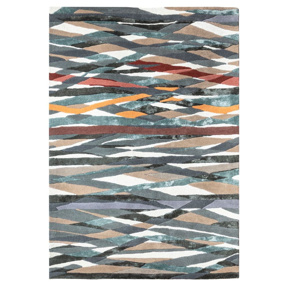 230X160 Cm Handmade Wool Rug Jh-20740-L -  Rugs | 230X160 سم سجادة صوف مصنوعة يدويًا - ebarza Furniture UAE | Shop Modern Furniture in Abu Dhabi & Dubai - مفروشات ايبازرا في الامارات | تسوق اثاث عصري وديكورات مميزة في دبي وابوظبي