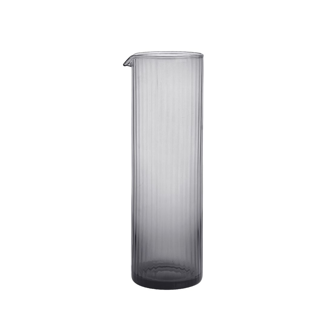 Smoked grey  carafe 1.2L 23F040P2 -  Drinkware | إبريق رمادي مدخن 1.2 لتر - ebarza Furniture UAE | Shop Modern Furniture in Abu Dhabi & Dubai - مفروشات ايبازرا في الامارات | تسوق اثاث عصري وديكورات مميزة في دبي وابوظبي