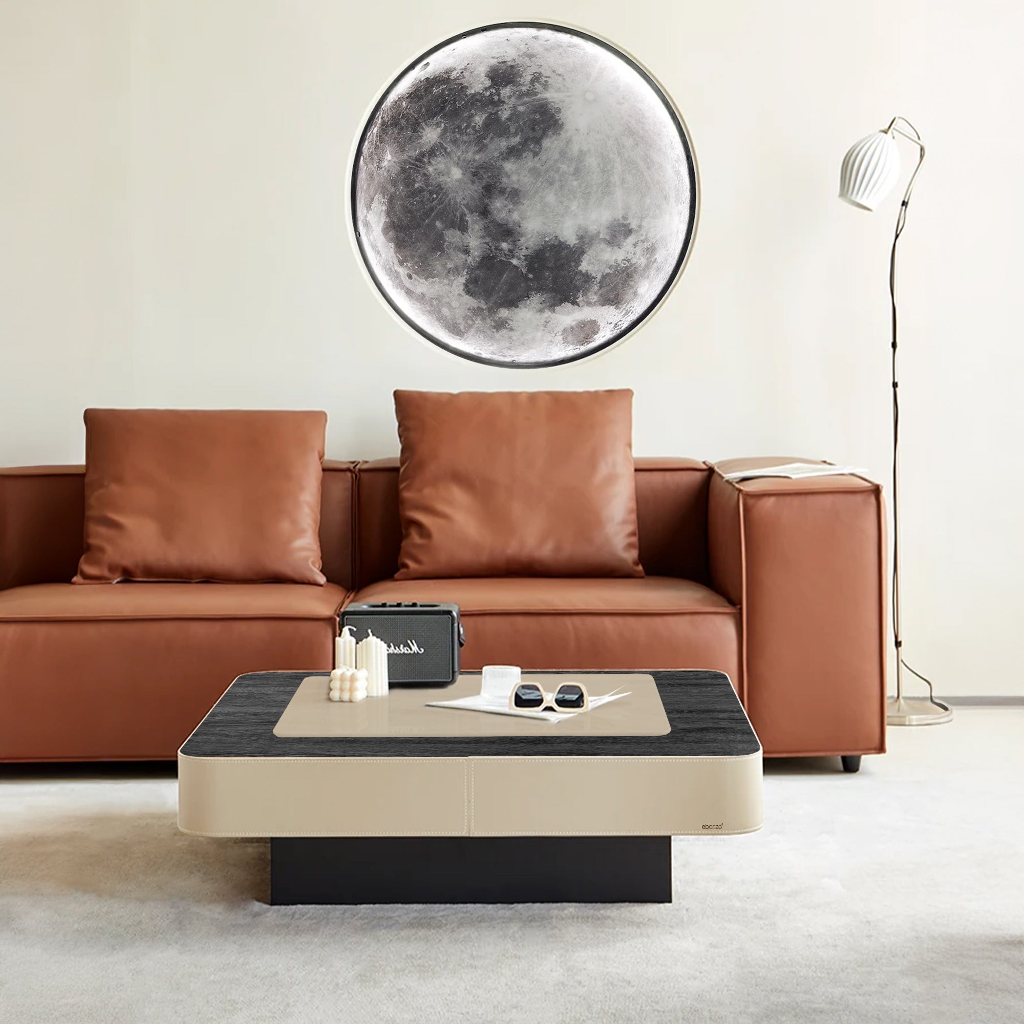 Wabi Sabi Moon Wall Lamp HTD-IW1433-089 -  Wall Lamps | مصباح حائط القمر - ebarza Furniture UAE | Shop Modern Furniture in Abu Dhabi & Dubai - مفروشات ايبازرا في الامارات | تسوق اثاث عصري وديكورات مميزة في دبي وابوظبي