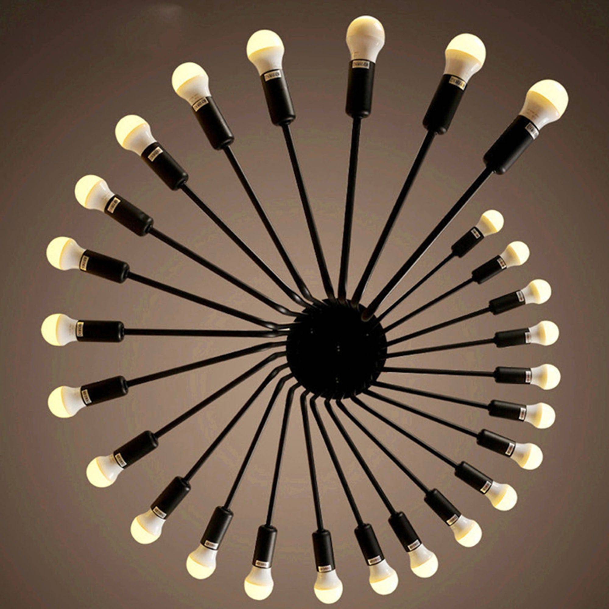 26 Heads Industrial Spiral   Lamp  Cy-Dd-248 -  Pendant Lamps - ebarza Furniture UAE | Shop Modern Furniture in Abu Dhabi & Dubai - مفروشات ايبازرا في الامارات | تسوق اثاث عصري وديكورات مميزة في دبي وابوظبي