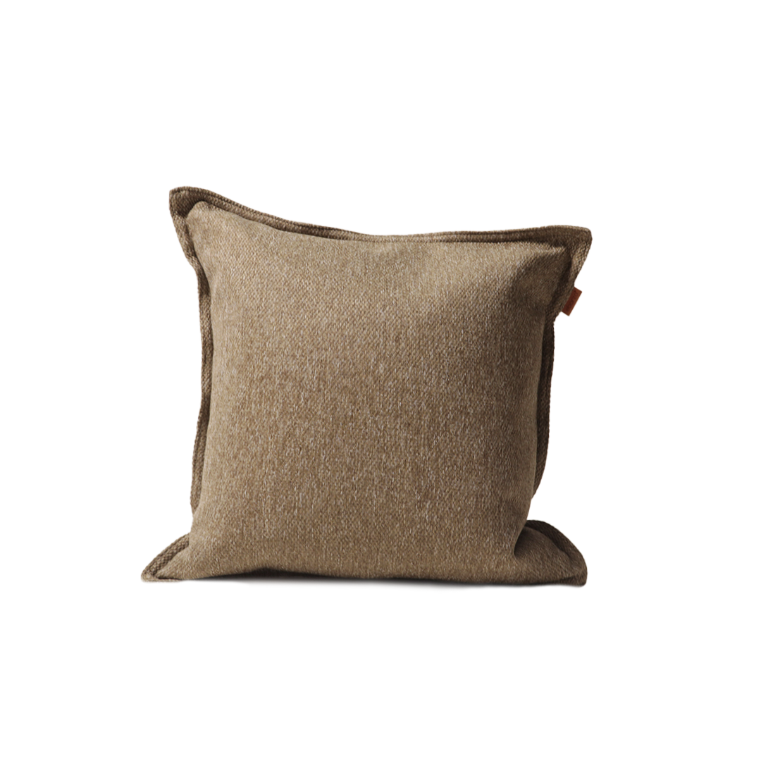 45*45 PILLOW With Zipper - Concha182-Brown